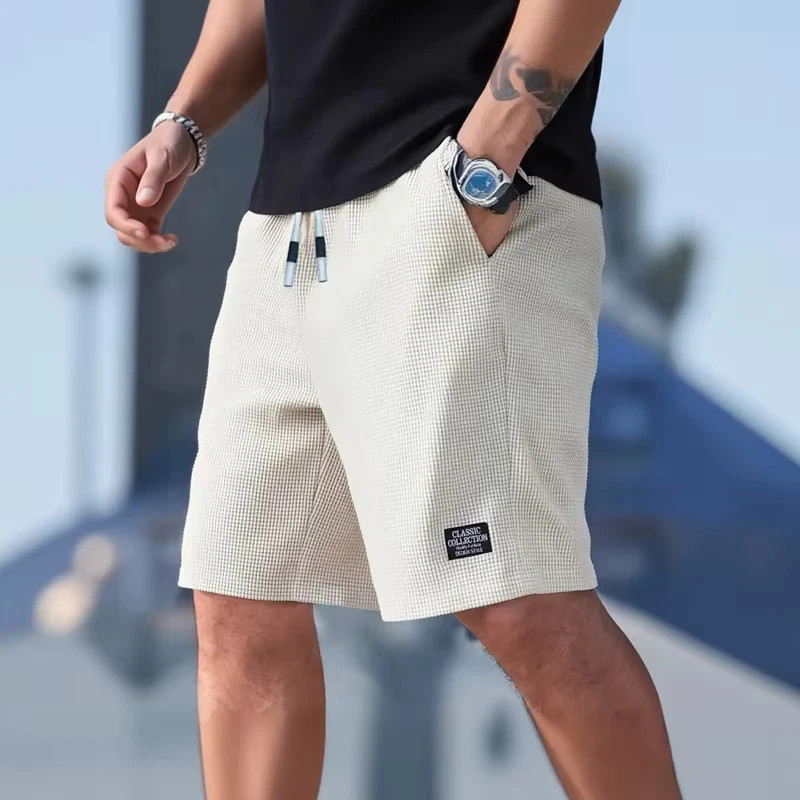2026 New Men’s Shorts Casual Pants Beach Fitness Gym Sports Stylish Fabric Gift