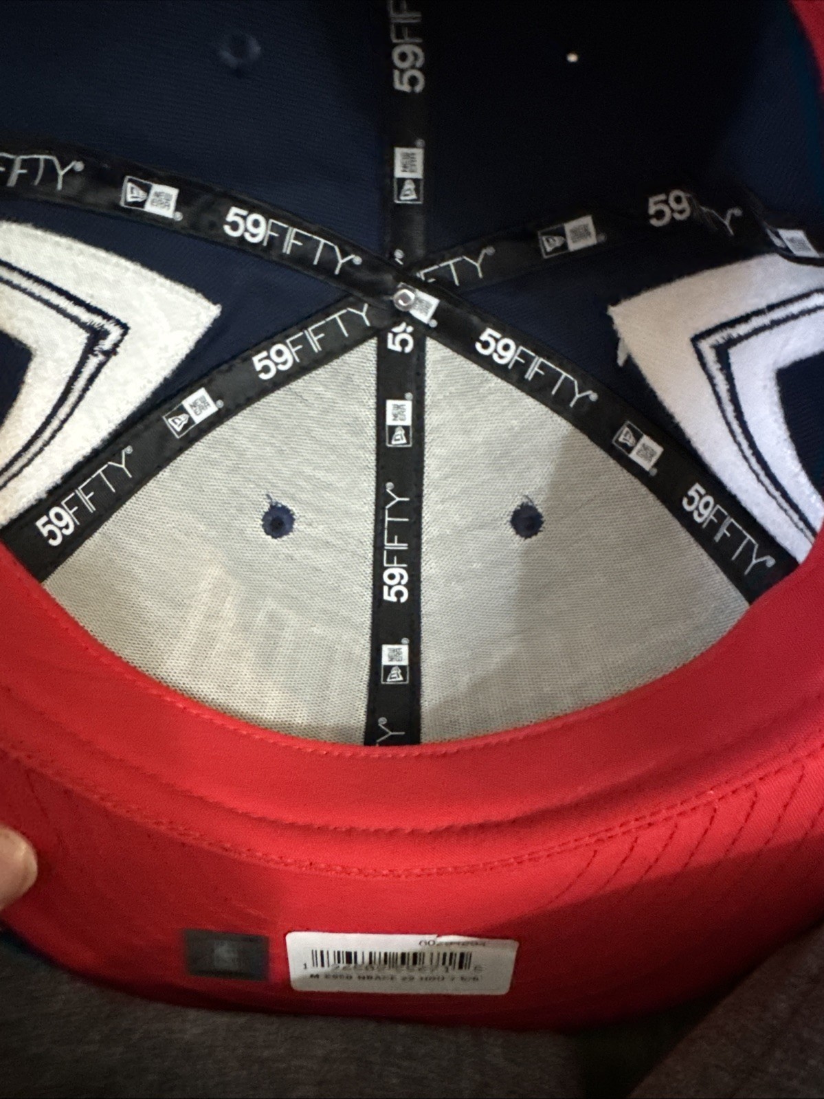 NWT NEW ERA HOUSTON ROCKETS CITY EDITION ALT 59FIFTY FITTED 7 5/8 BLUE PINSTRIPE