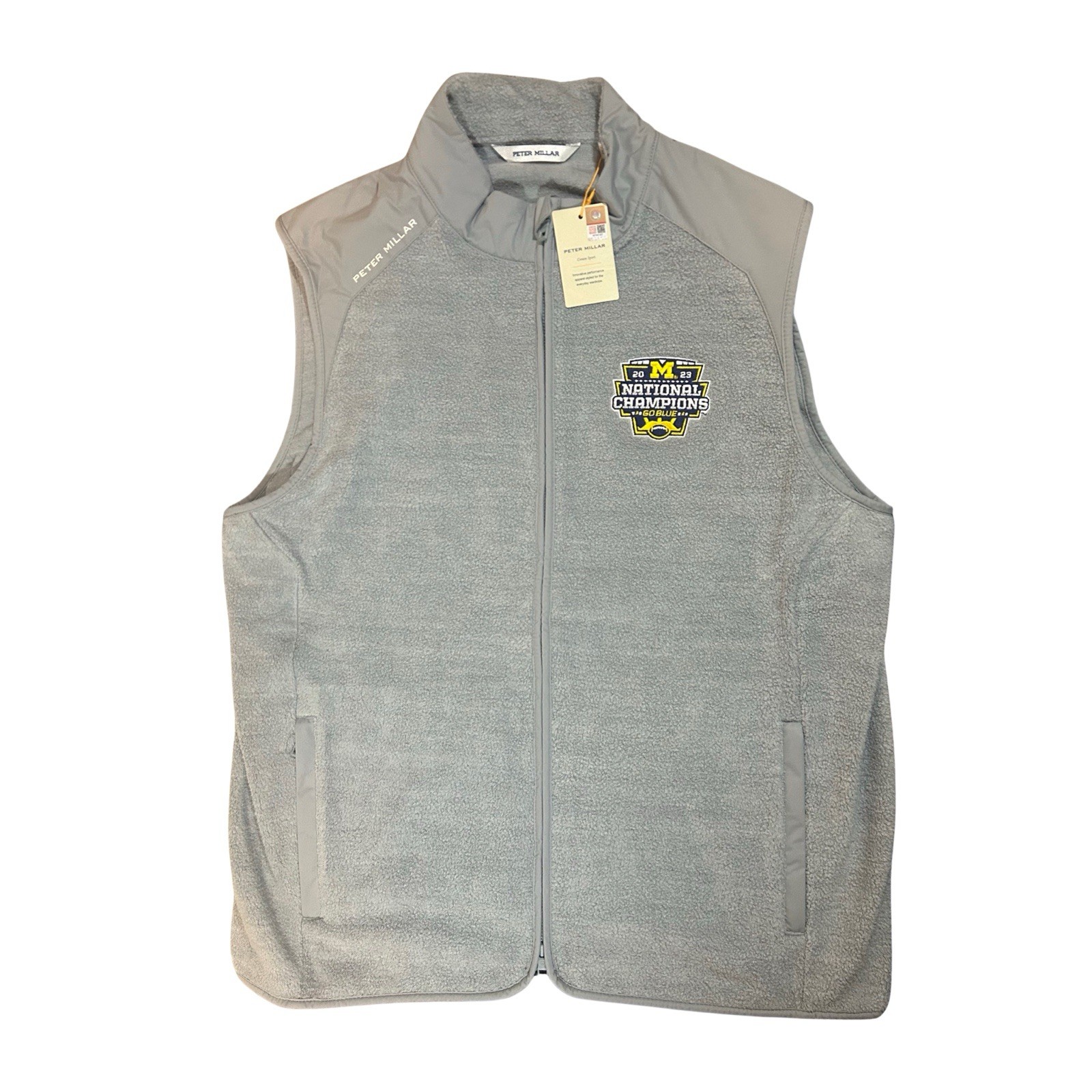 Peter Millar University of Michigan Wolverines Football 2023 Champions Vest L