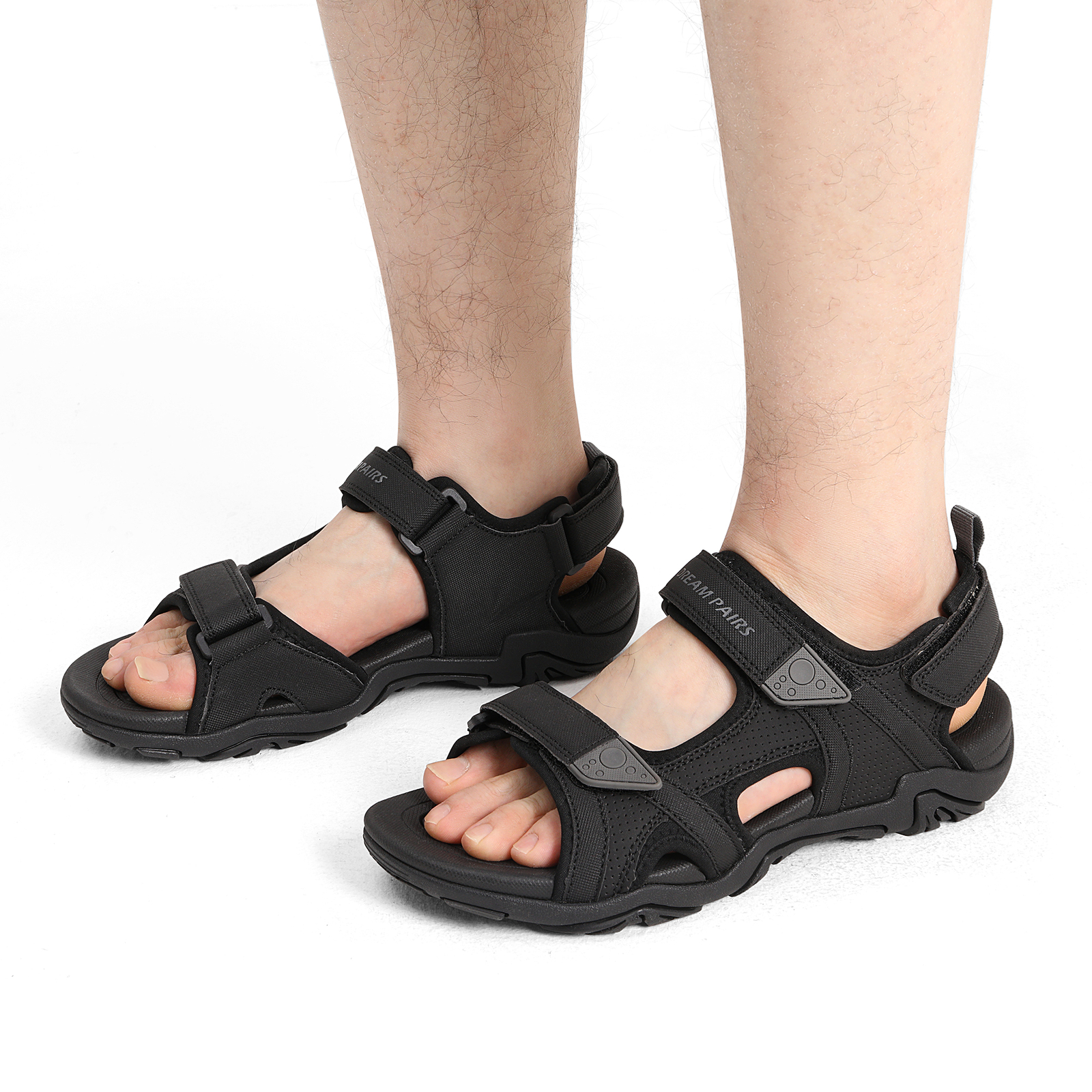 DREAM PAIRS Men Athletic Sandals Beach Sandals Sport Outdoor Arch Support Sandal