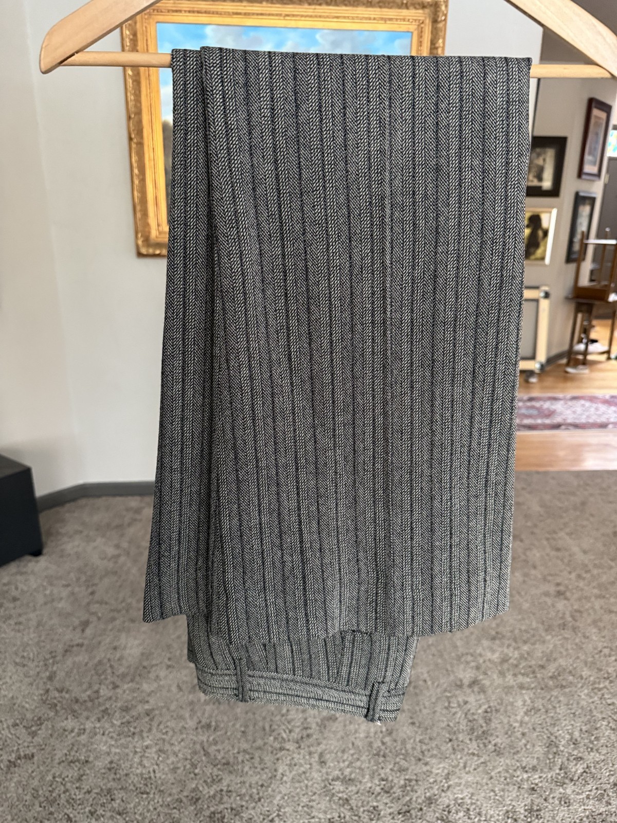 john varvatos hand made italian suit 40, 42