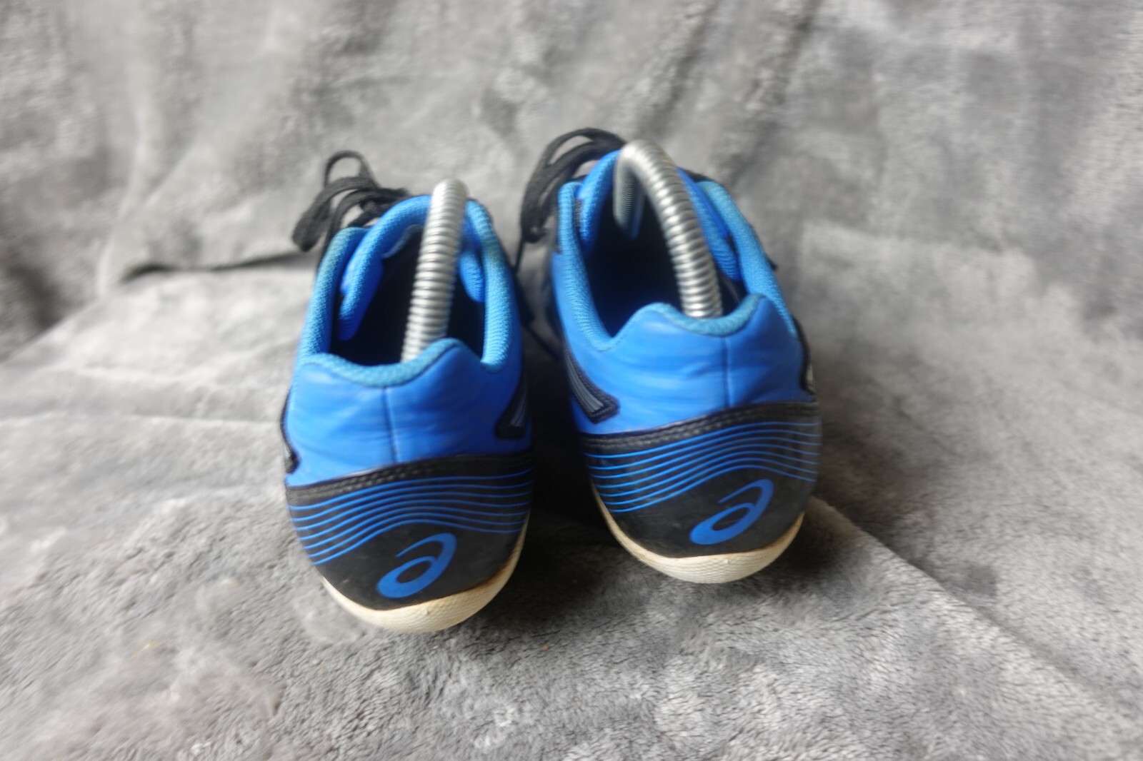 Asics Lethal Tackle Mens Football Boots P507Y Blue Us 8