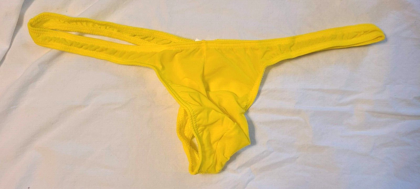 USA SELLER LOT OF (2) MENS SEXY LOW RISE SEE-THRU THONGS (WAIST 28-30)