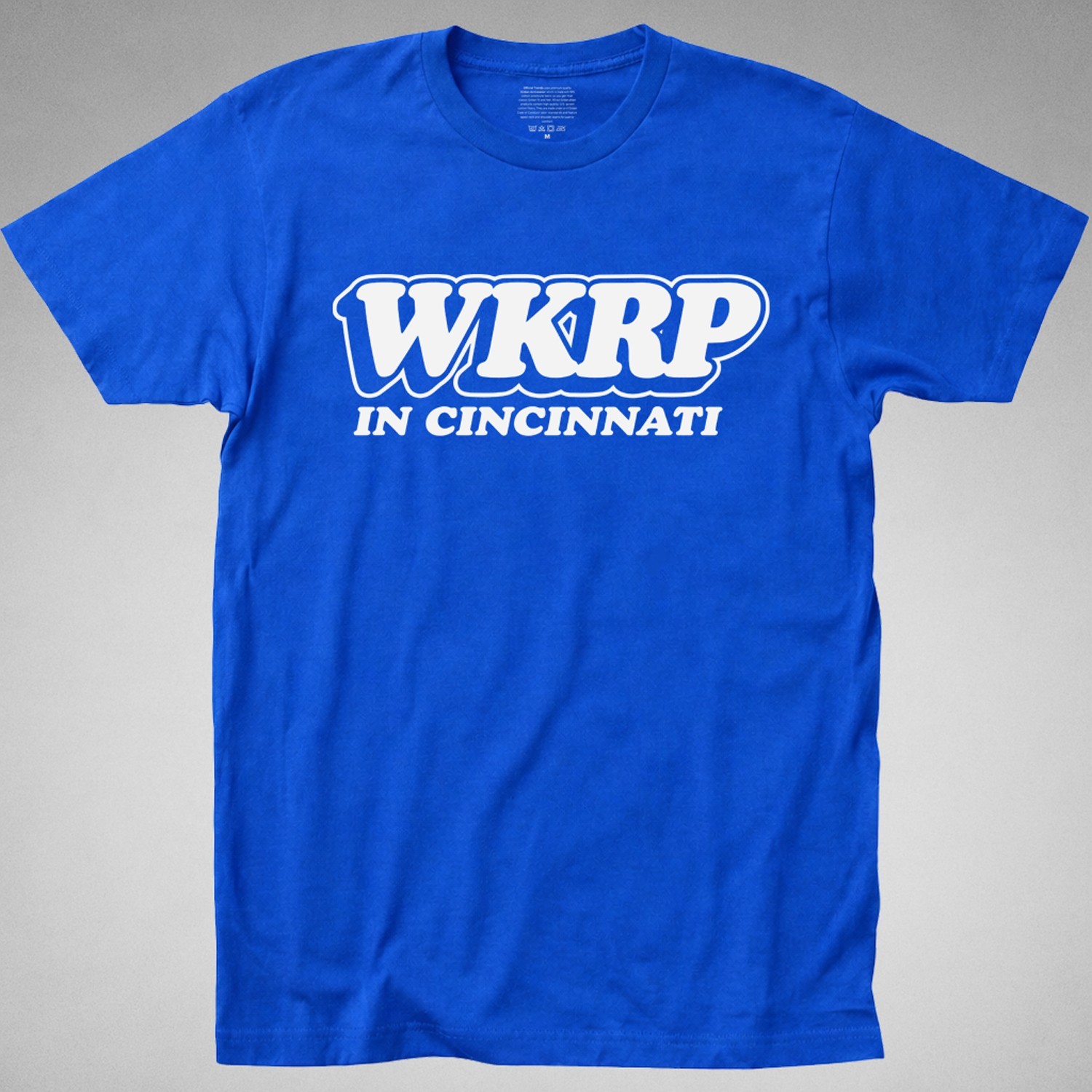 WKRP in Cincinnati T-Shirt tee Funny Classic TV Show Johnny Fever Les Nessman