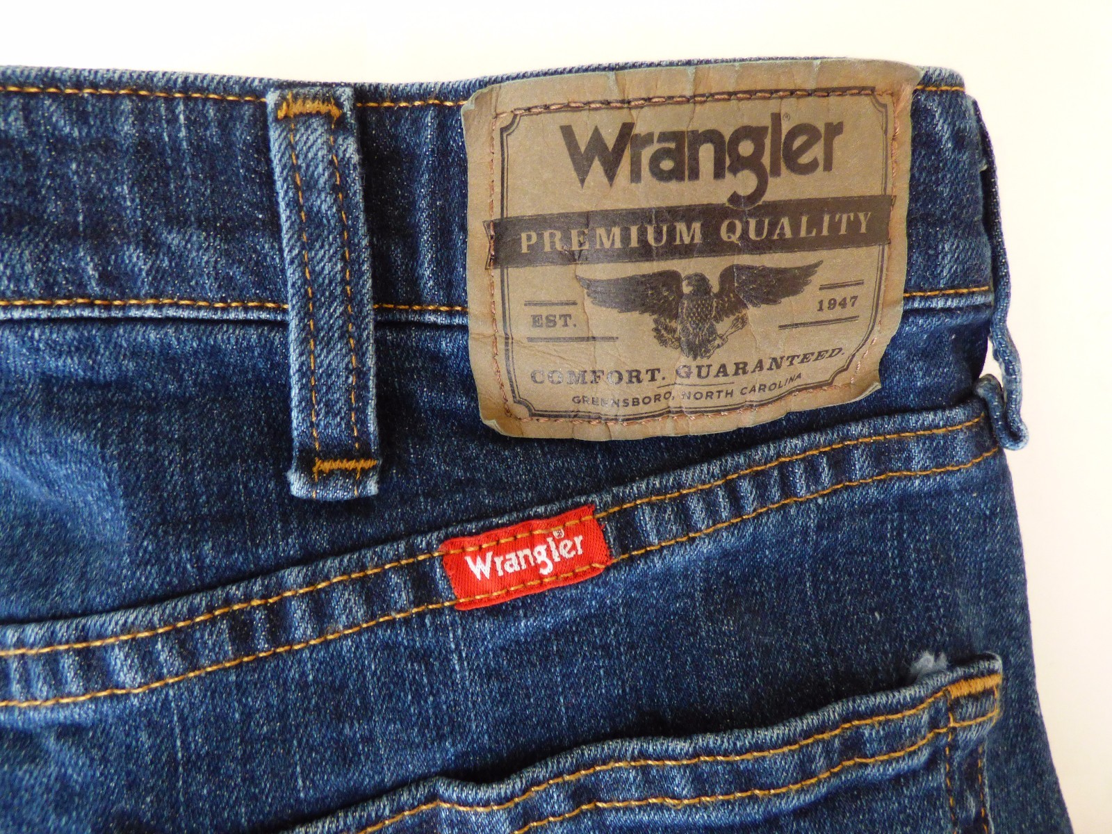 New Wrangler Performance Series Regular Fit Comfort Flex Waistband Jean Mens