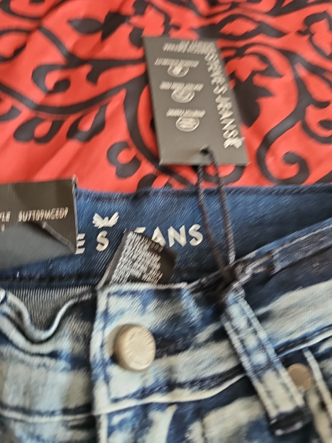NWT Steve’s Jean’s Stretch Skinny Fit Ladies Size 10 Returns Accepted Inseam 25