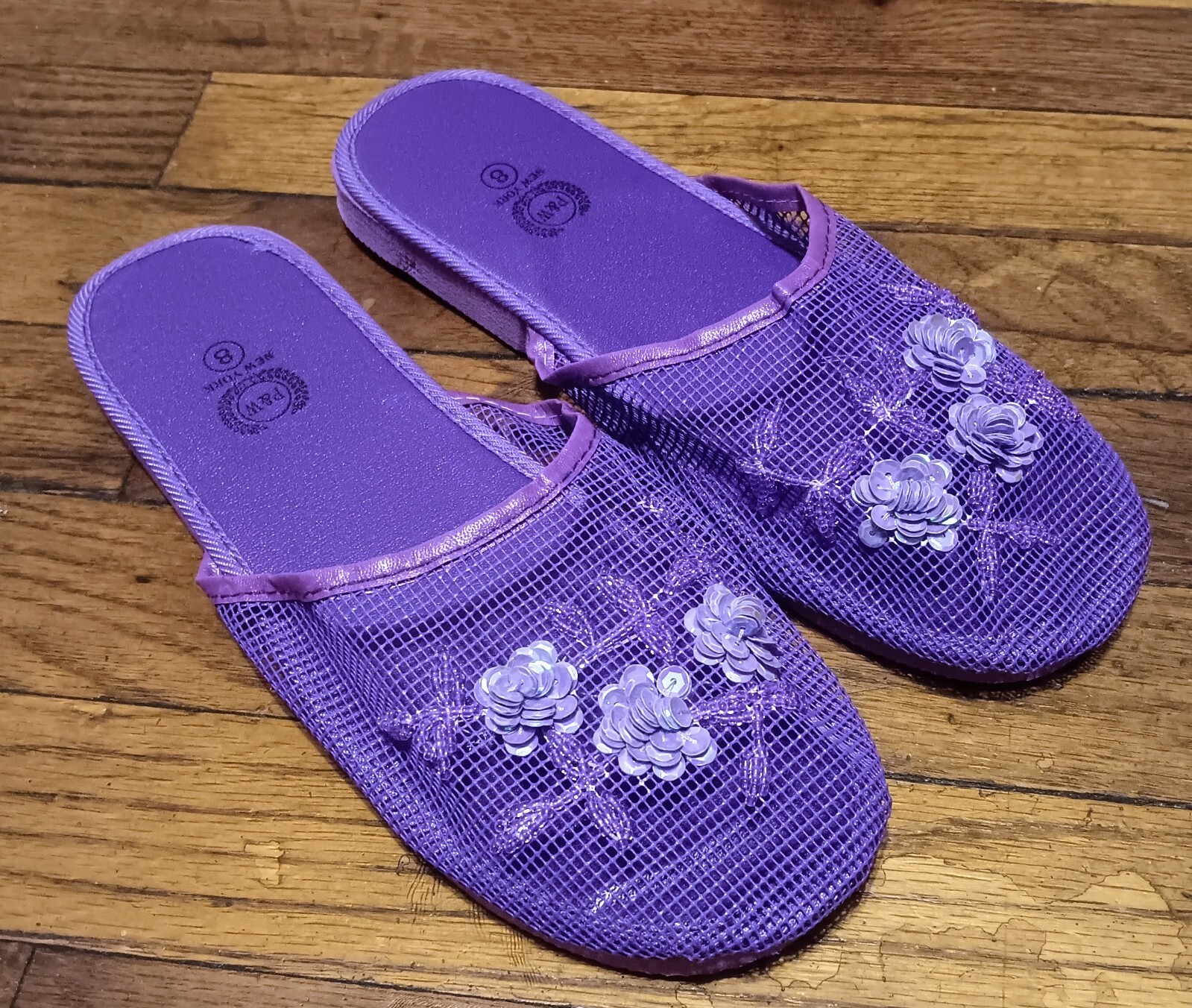 New Women’s Mesh Sequin Comfort Slippers in 13 Colors