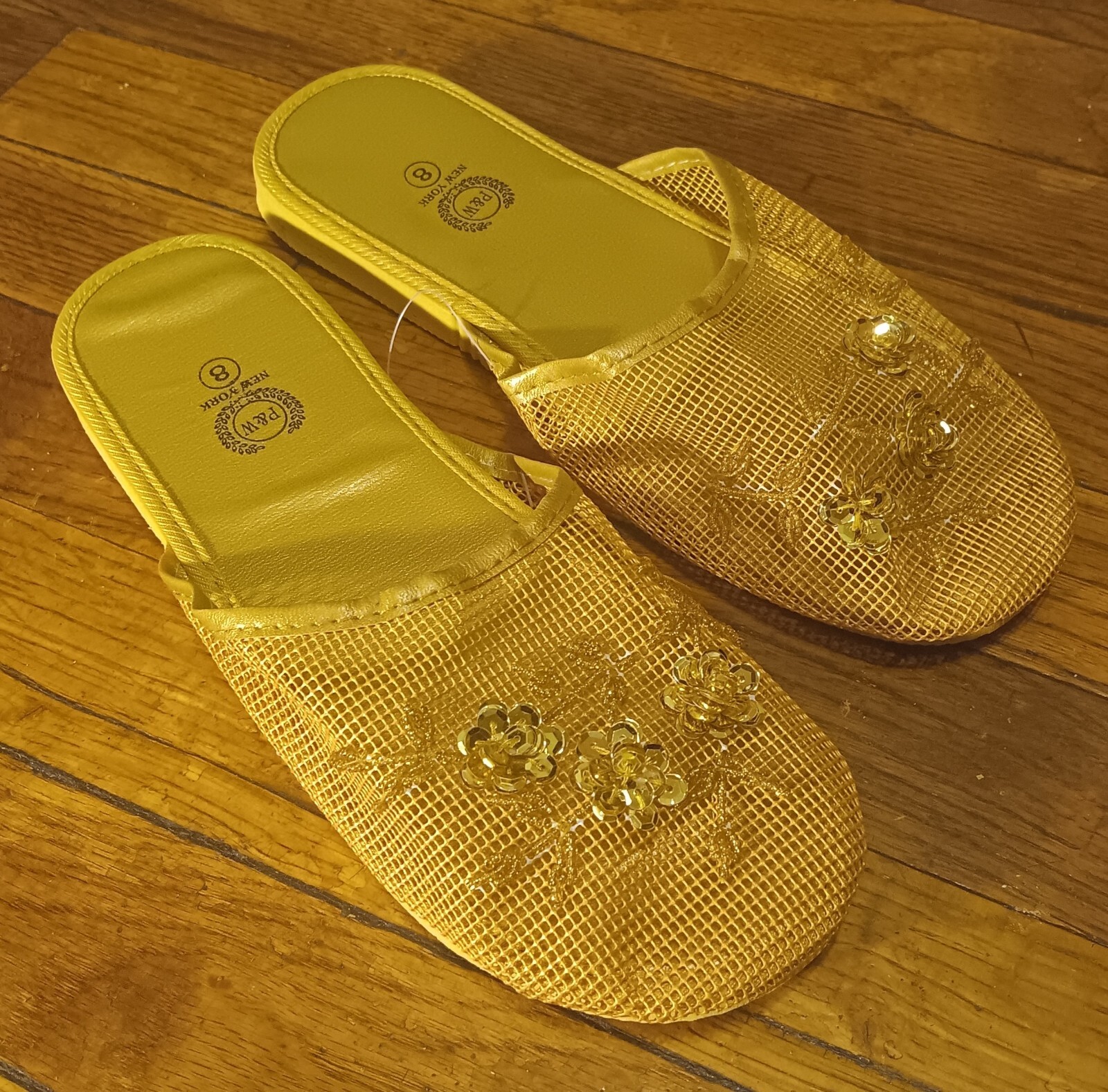 New Women’s Mesh Sequin Comfort Slippers in 13 Colors