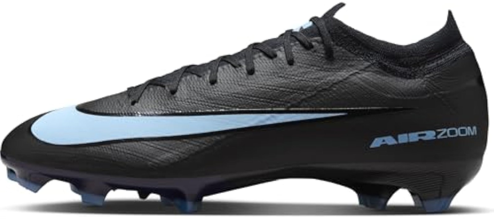 Nike Mercurial Vapor 16 Pro Firm-Ground Low-Top Soccer Cleats (Black/Ice Blue) S
