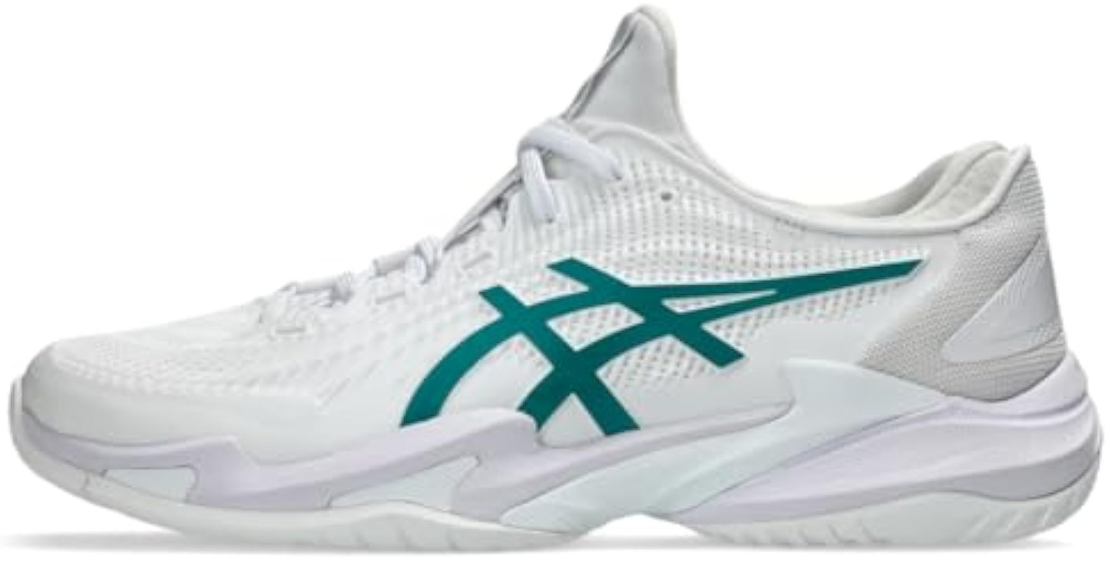 ASICS Men’s Court FF 3 Tennis Shoes, 8.5, White/Pitch Green – White/Pitch Green