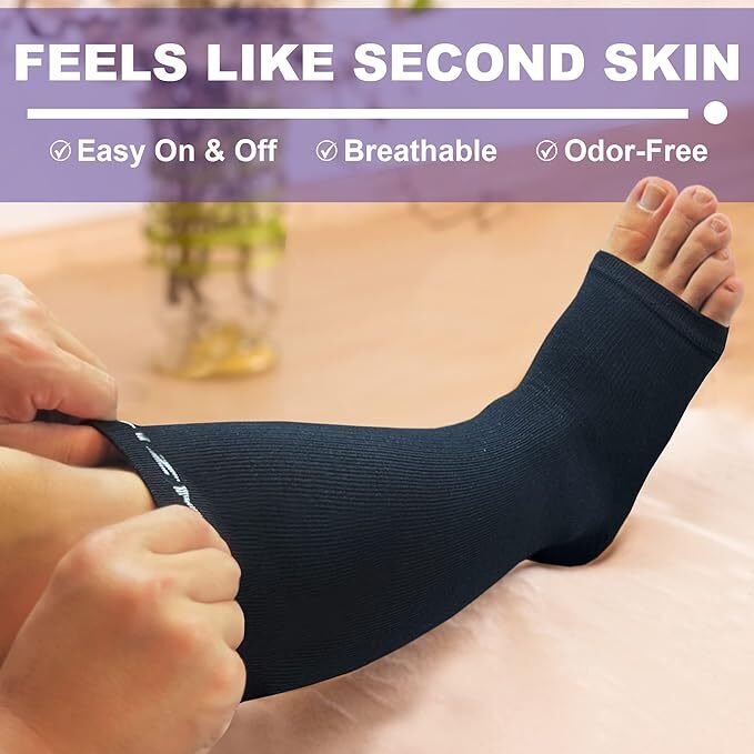 ⭐️NEWZILL Compression Socks Circulation 20-30 mmHg, Graduated Open Toe