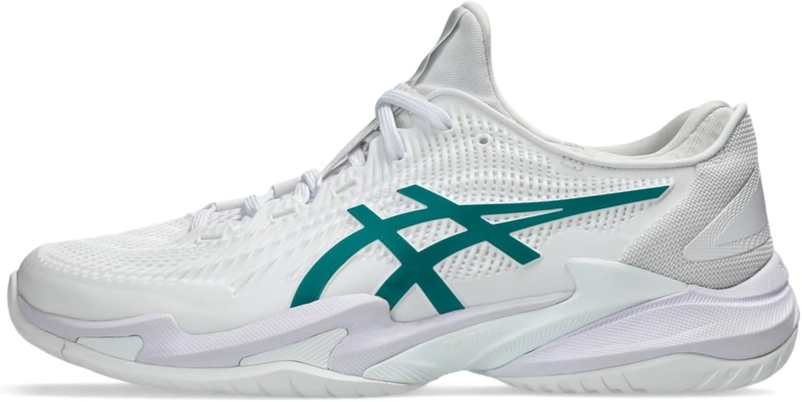 ASICS Men’s Court FF 3 Tennis Shoes, 8.5, White/Pitch Green – White/Pitch Green