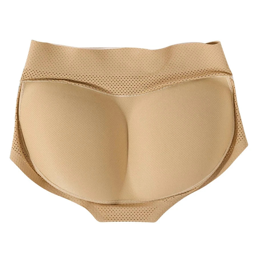 Women Seamless Padded Panties Butt Lifter Hip Enhancer Panty Shapewear-Underwear