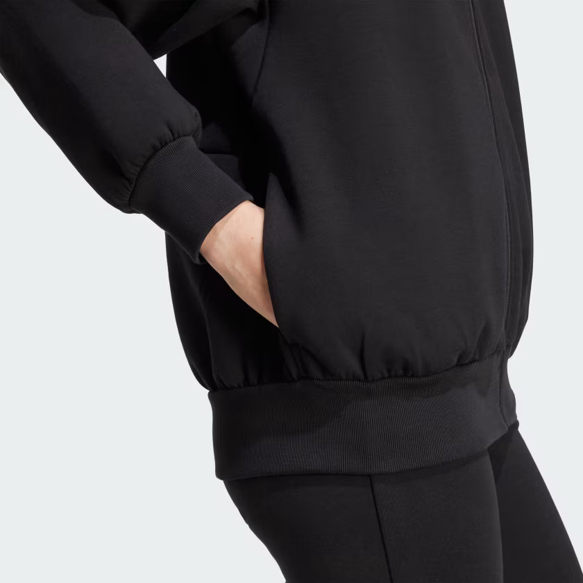 adidas women Soft Lux Loose Full-Zip