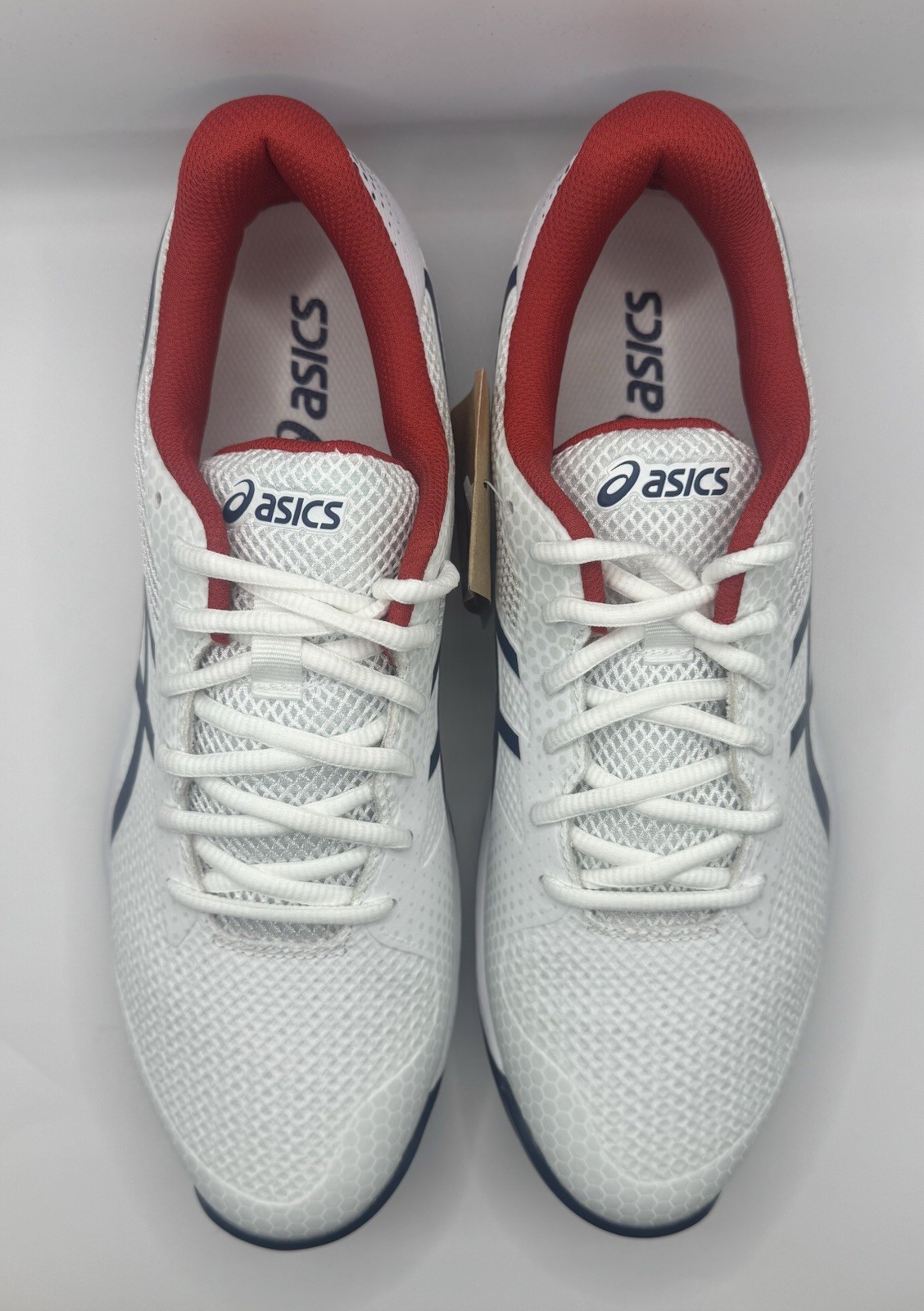 Asics Men’s Gel-Game 9 Pickleball Shoes White/Night Sky (1041A416-100)