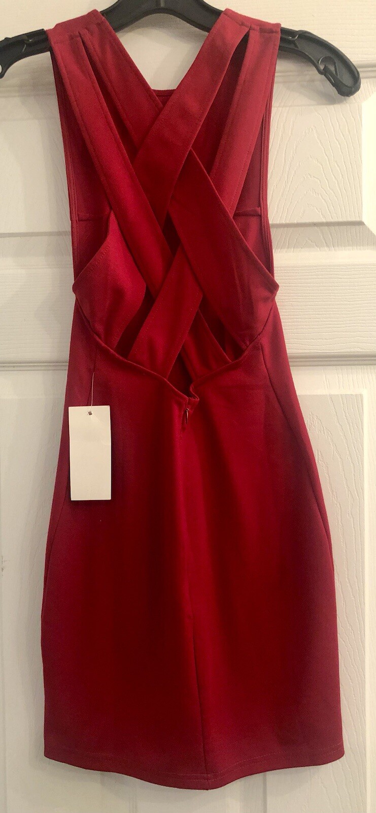 NWT TOBI Old Money Quiet Luxury Mob Wife Glam Open Back Coast Preppy Size XS