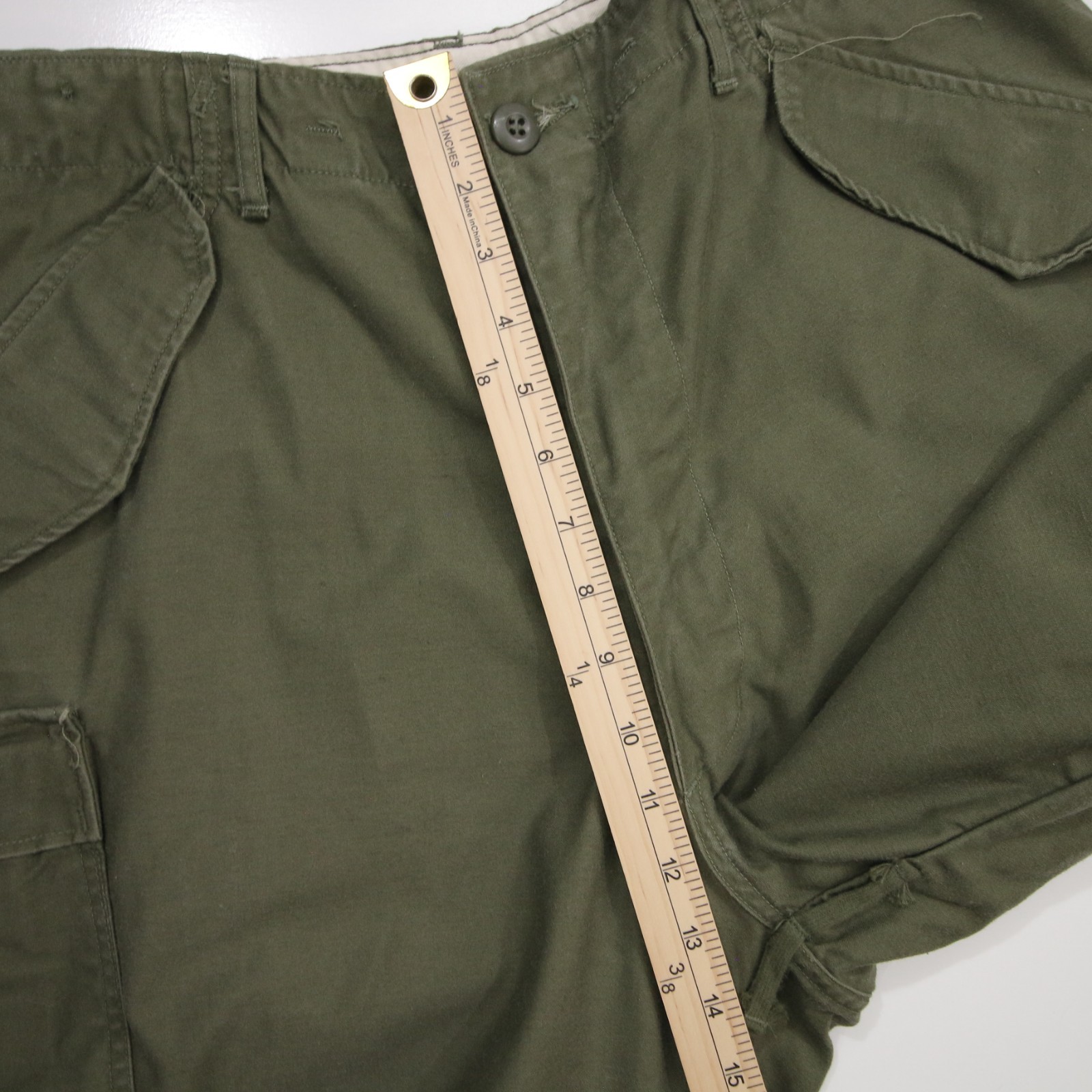 VTG Military M65 Combat Trousers US ARMY Fatigue OG-107 CARGO Field Pants M Reg
