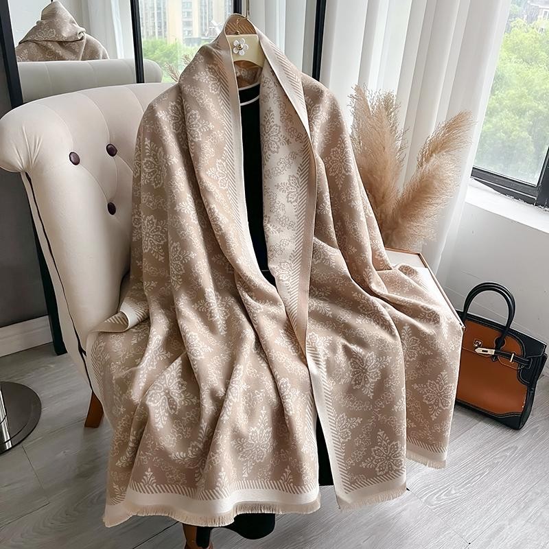Women Winter Cashmere Scarf Thick Warm Shawl Pashmina Wrap Blanket Poncho Fashio