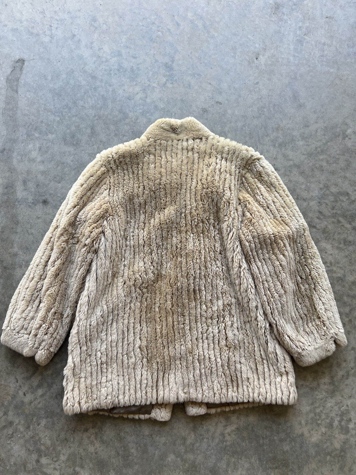 Vintage Tibor Furs beige fur coat Women’s Medium Good Condition
