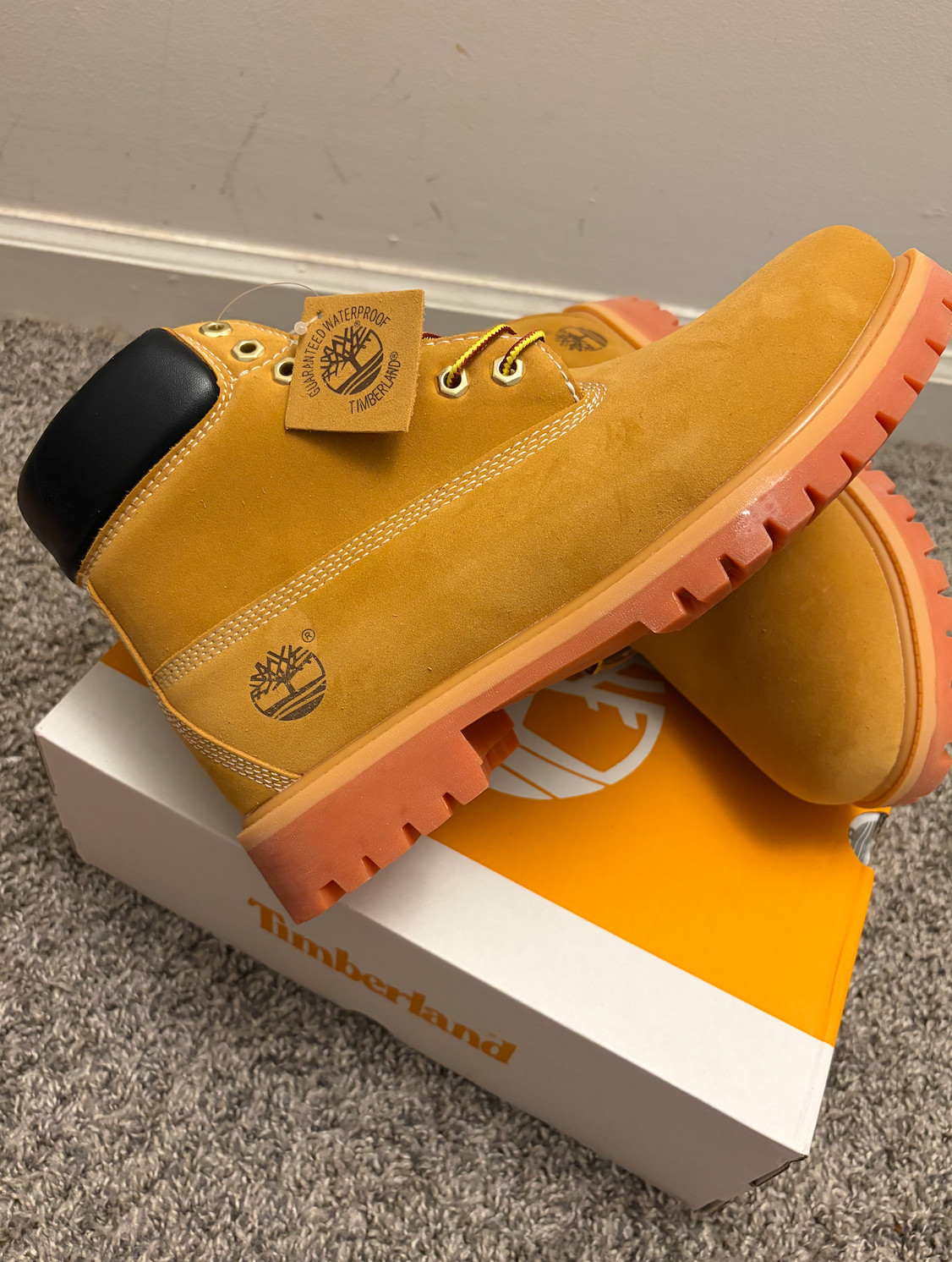 🌟 Timberland 6 Inch Boot Unisex Premium Waterproof Brown New US Seller 🇺🇸