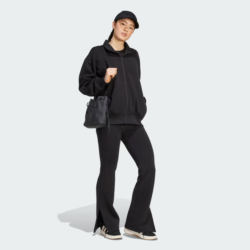 adidas women Soft Lux Loose Full-Zip
