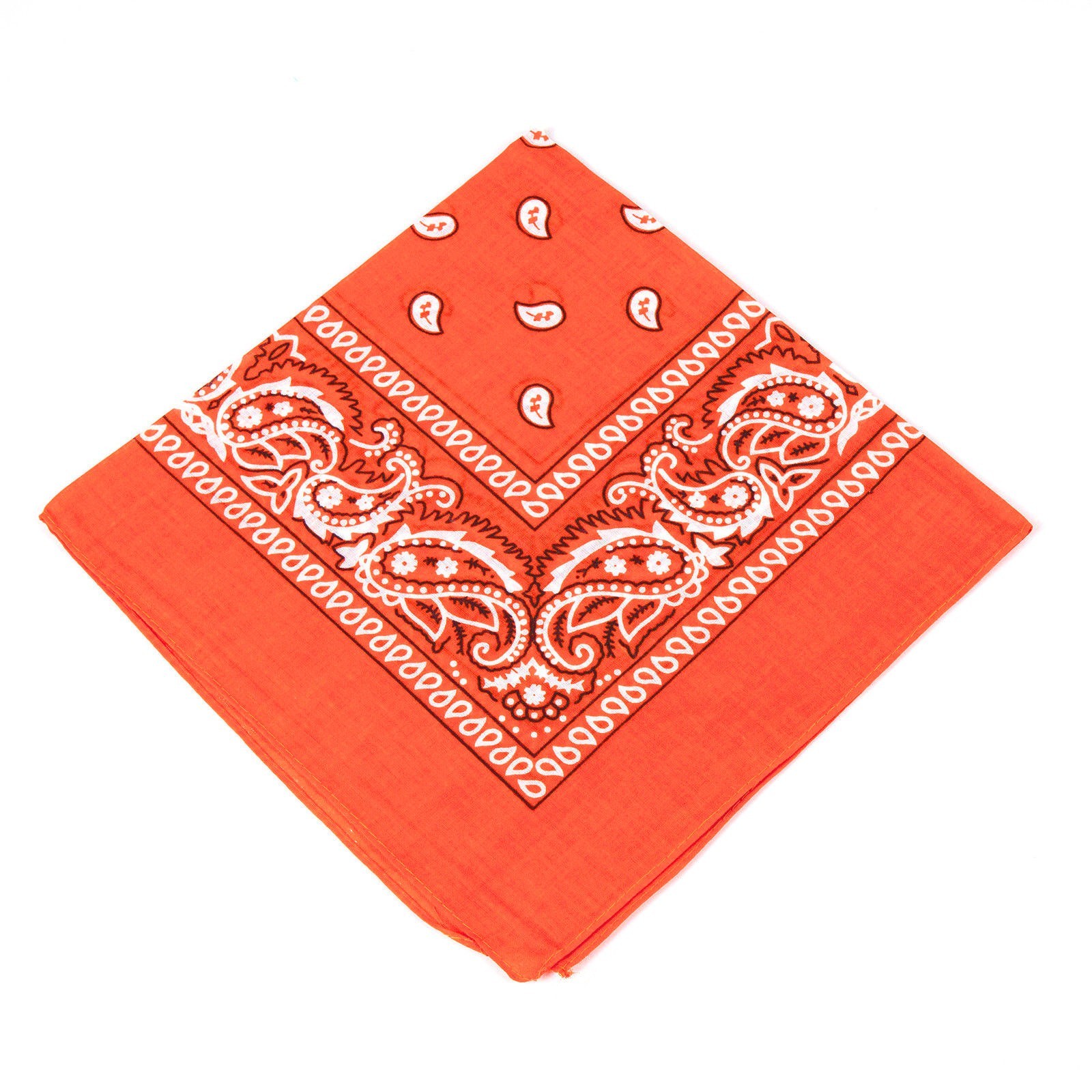 2 X Paisley Print Bandana 100% Cotton Head Warp Scarf Face Mask – USA Seller