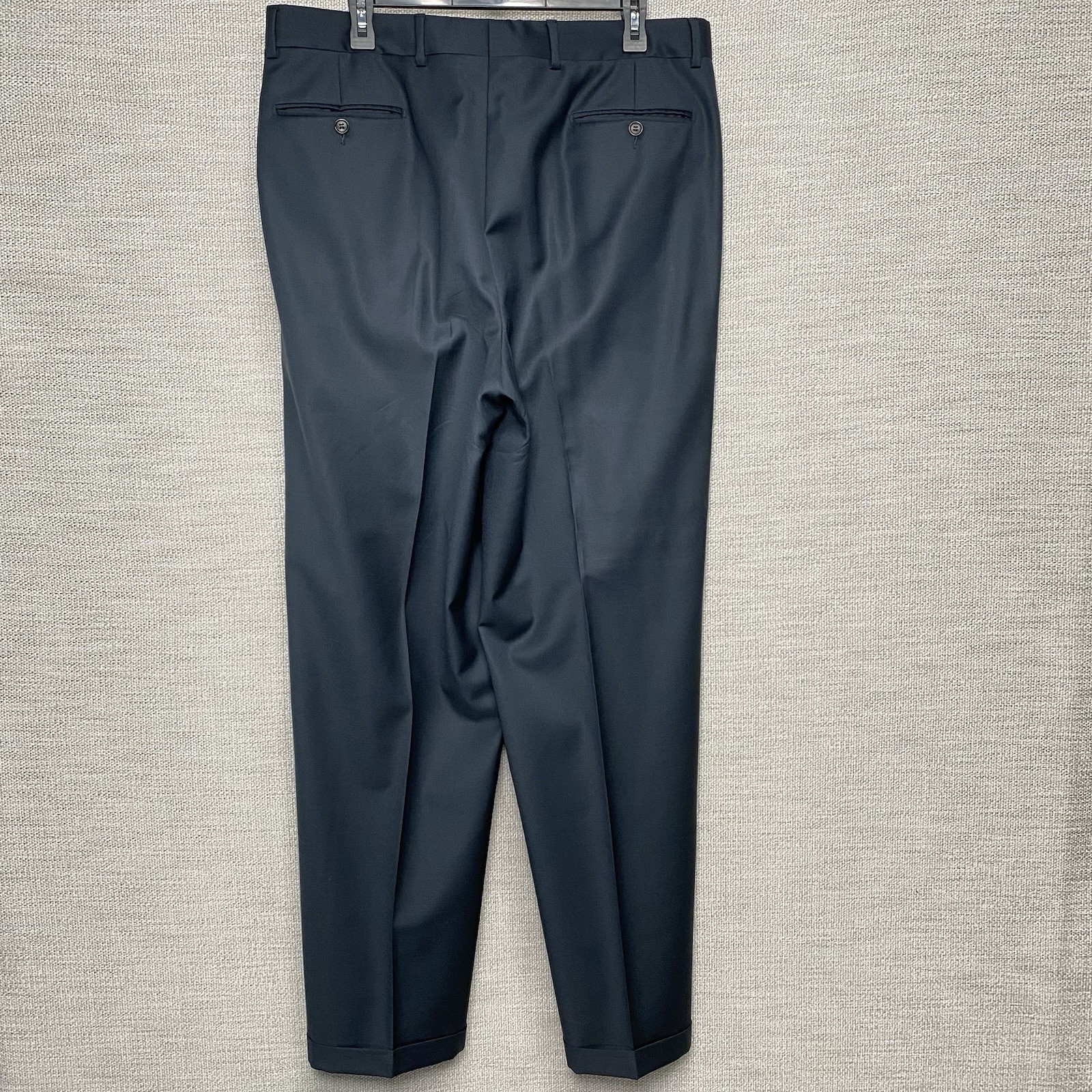 90s Pal Zileri Loro Piana Suit 2 Piece 42L (36×33 Cuffed) 2B0V Triple Pleated