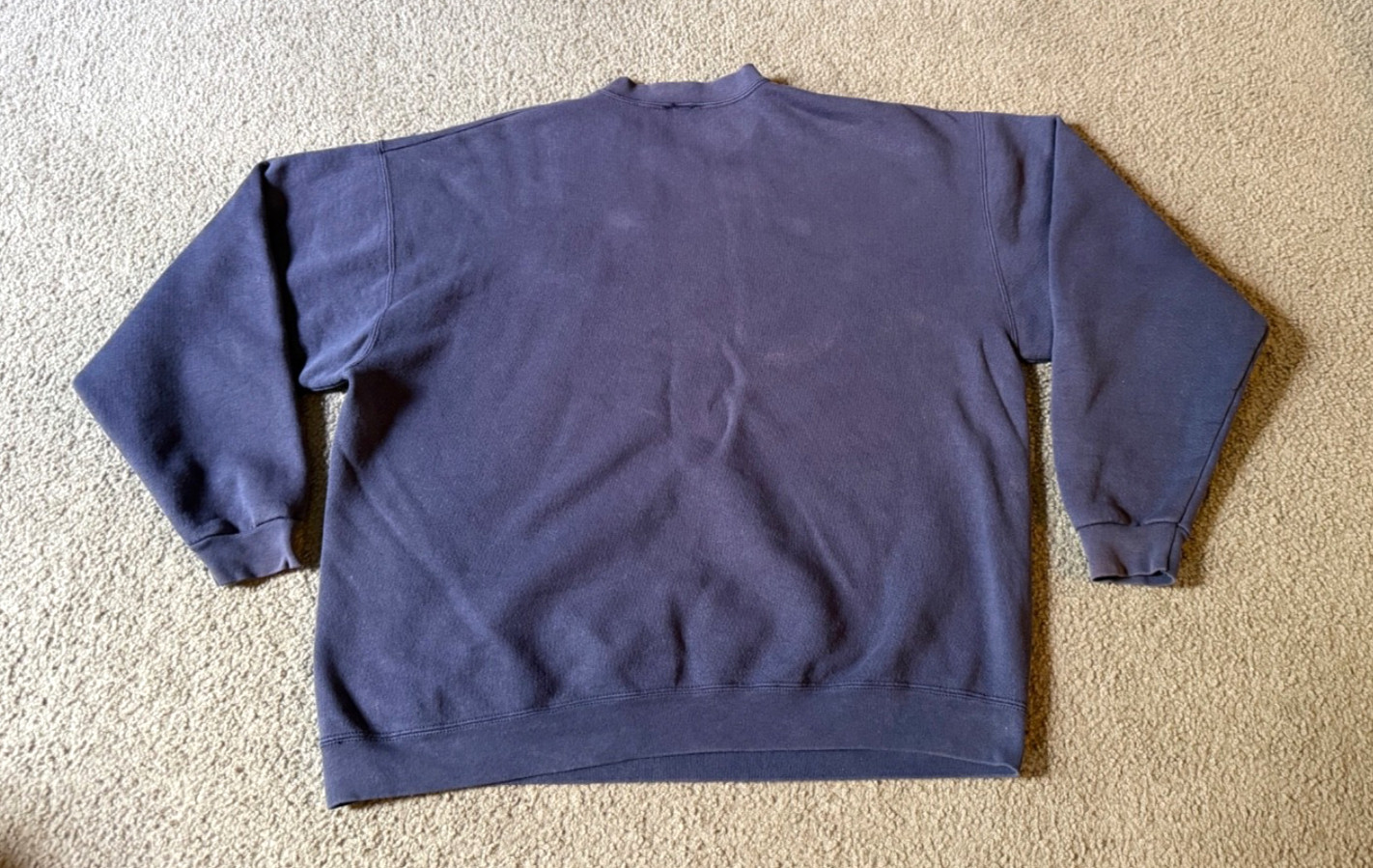 VTG 90s Goldman Sachs Navy Blue Crew Neck Sweatshirt – Size XL
