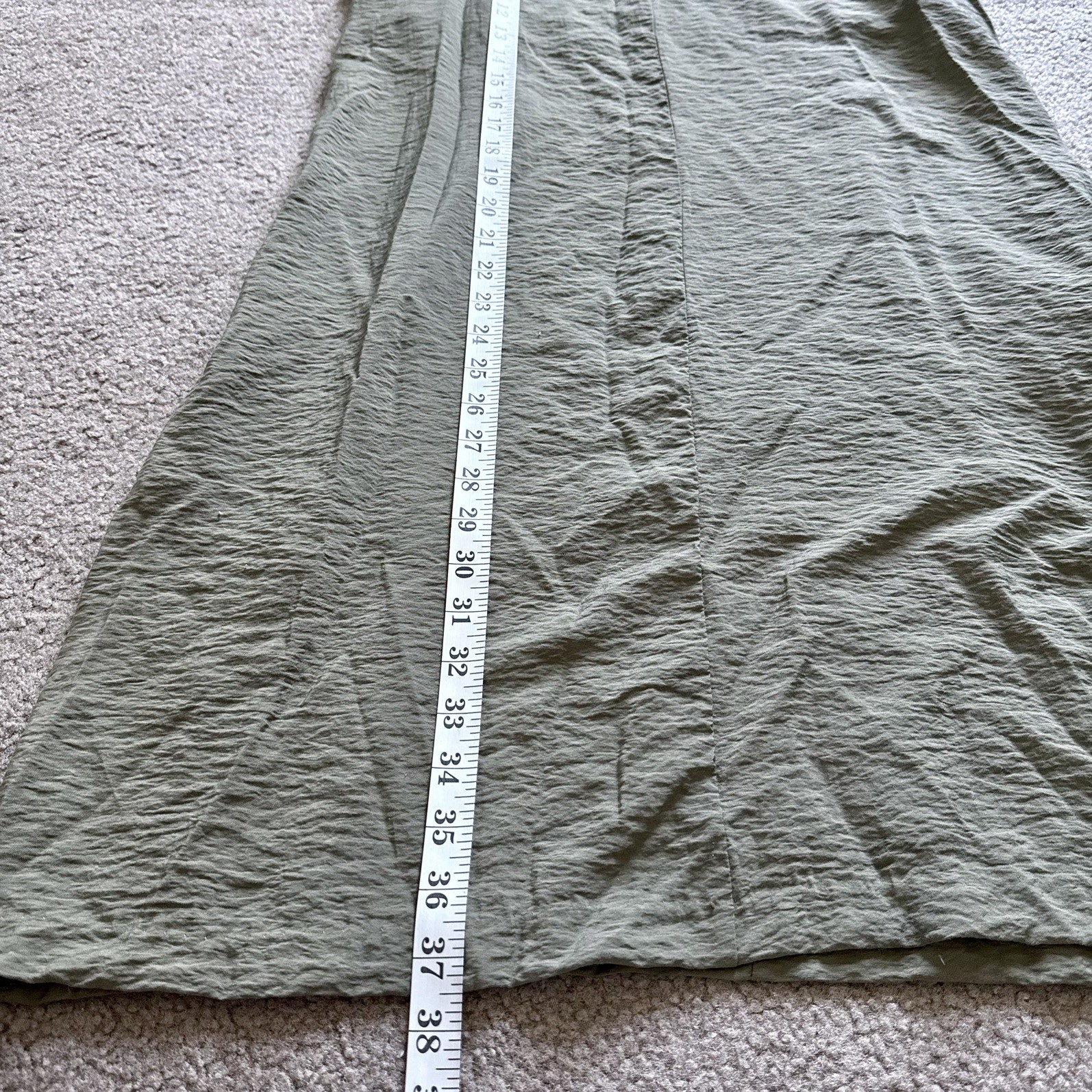 Banana Republic Sleeveless Dress Size Medium Olive Green Pockets