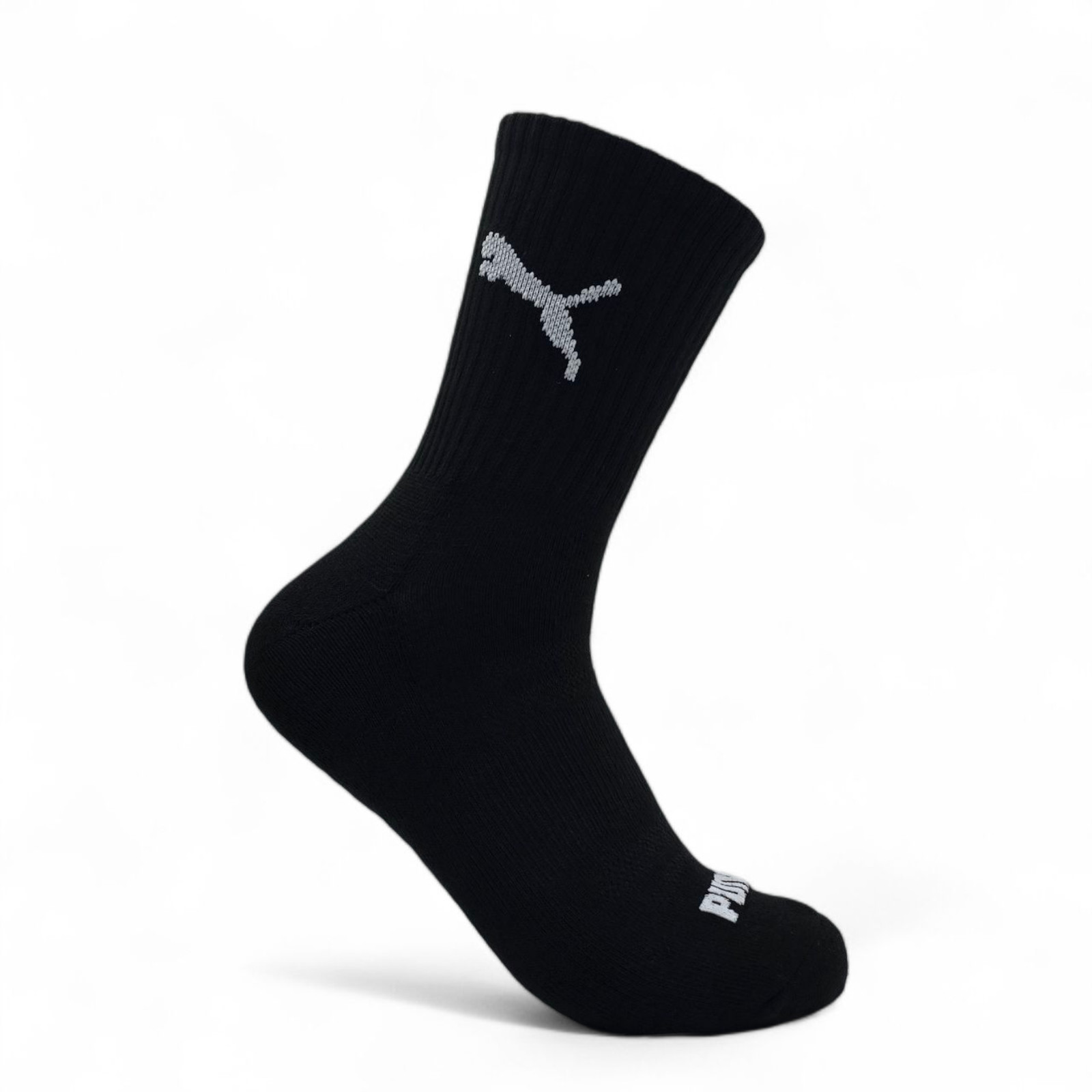 Puma Men’s Quarter High Mid High Athletic Socks 6 Pairs