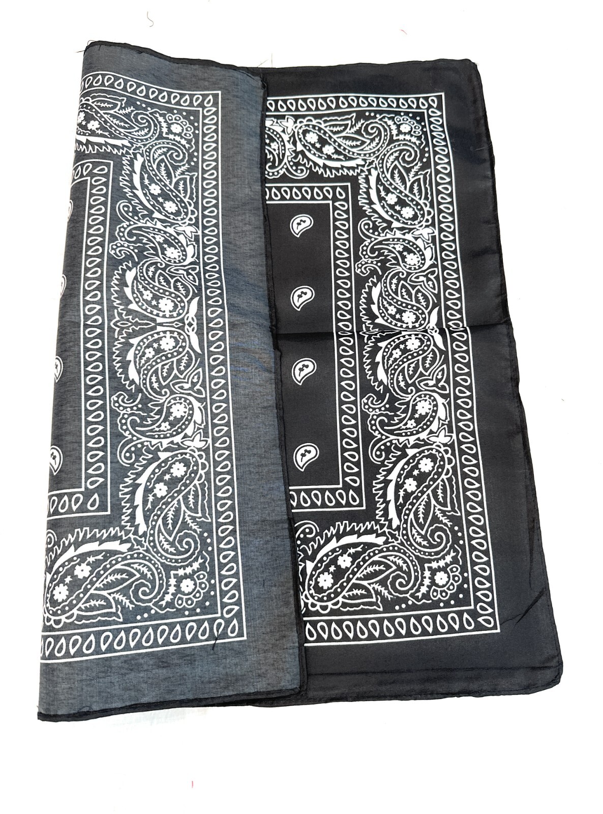 10 Pack Bandanas Paisley Print Cowboy Bandana Handkerchiefs Assorted Colors