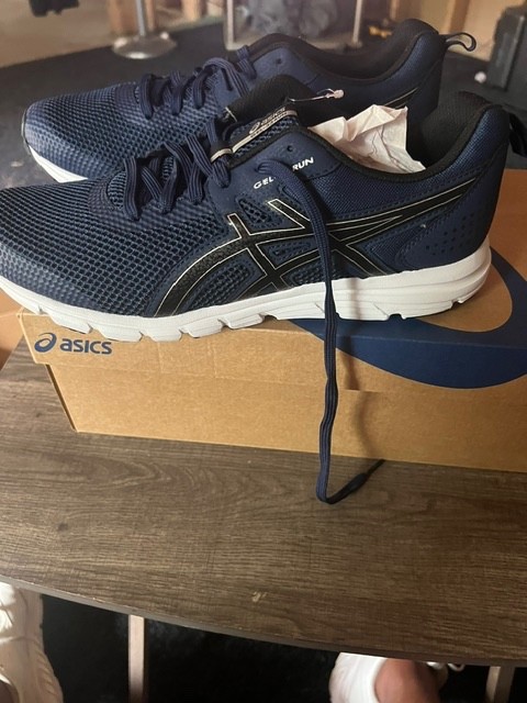 Size 11 – Asics Gel 33 Run Blue / Black