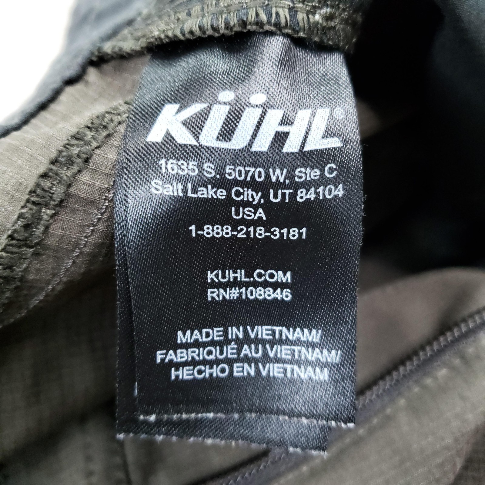Kuhl Shorts Mens 31 Brown Polyester Pockets 9 In Inseam Hiking Casual Flat Front
