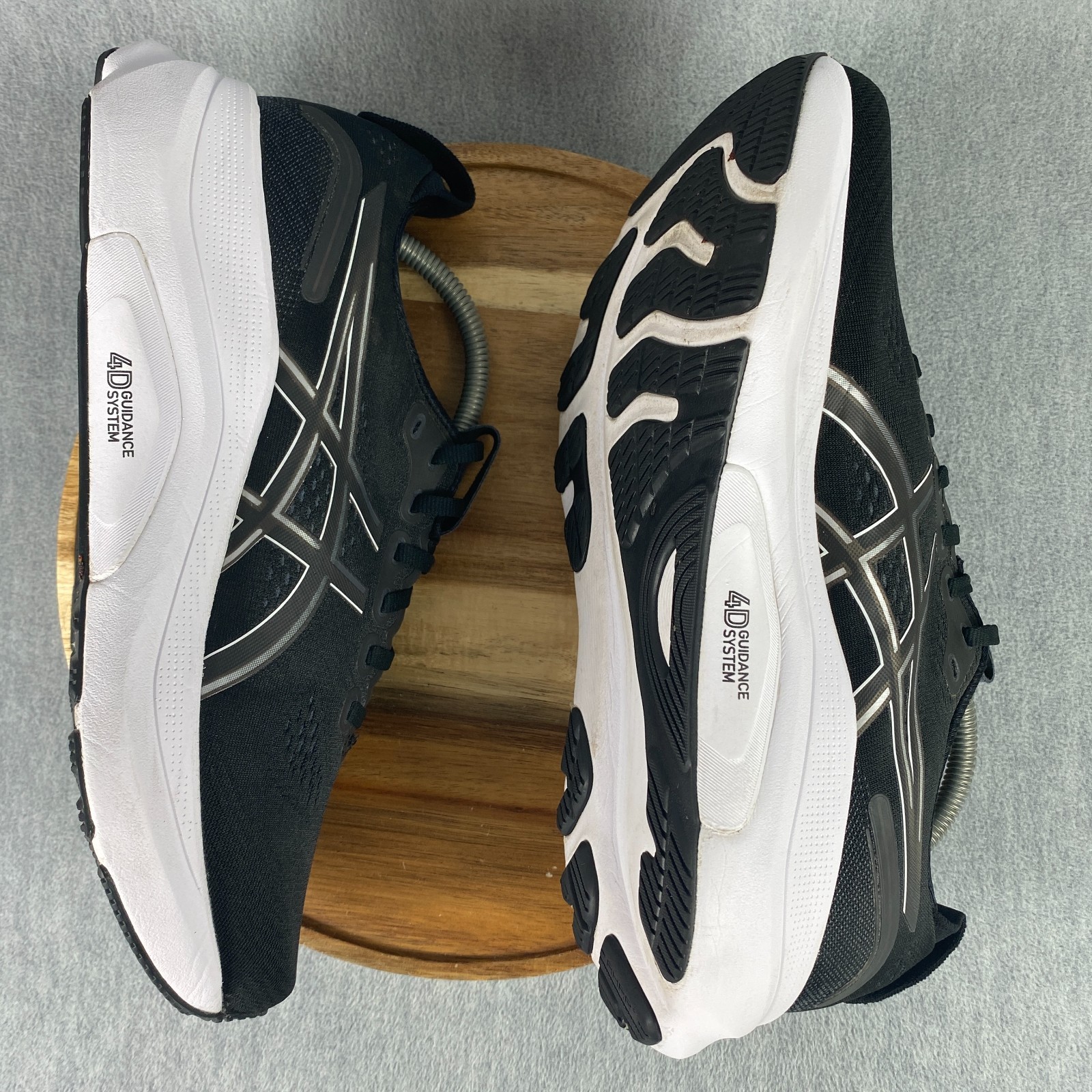 Asics Gel-Kayano 32 Shoes Mens Size 9 Extra Wide Black Sneakers Running Athletic