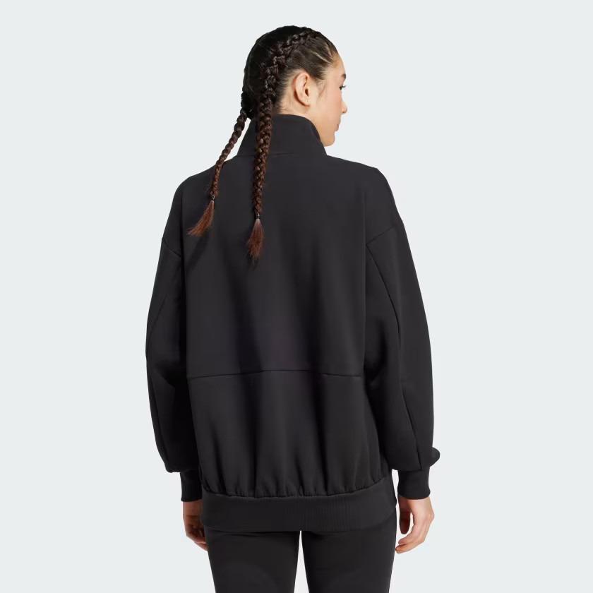 adidas women Soft Lux Loose Full-Zip