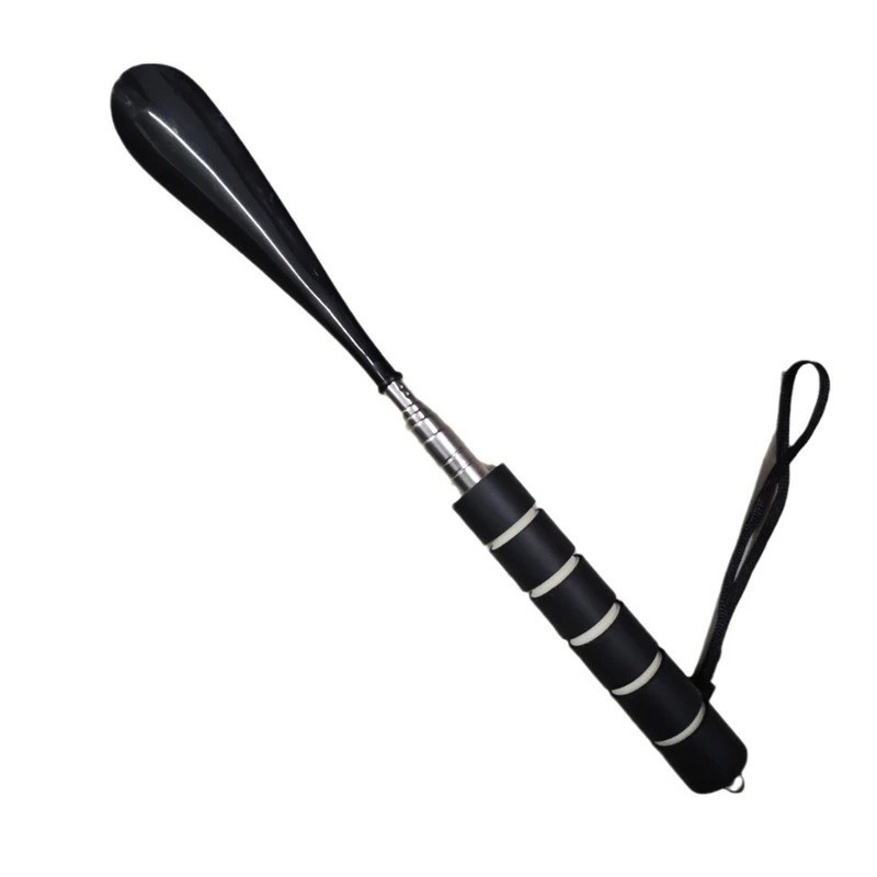 28in Extra Long Stainless Steel Shoe Horn Long Handle Metal Easy Slip Aid Tool