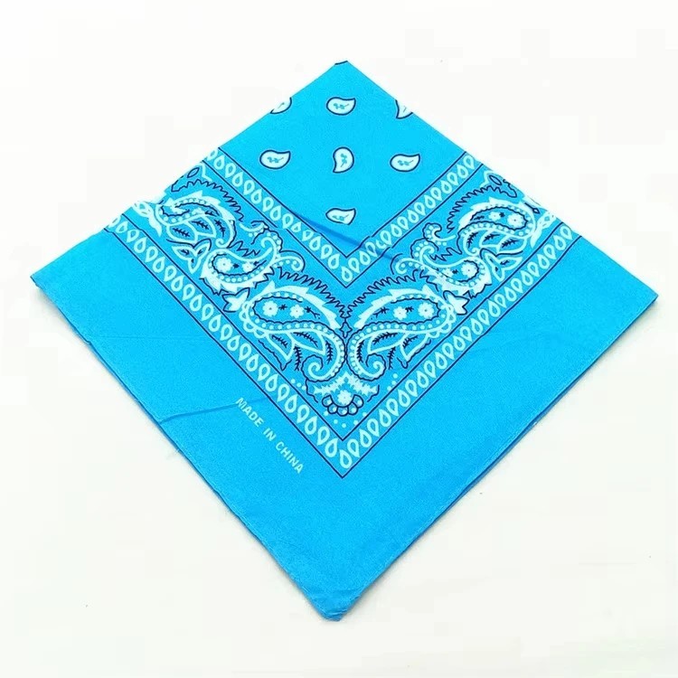 100% Cotton Paisley Bandanas 22″X22″ Scarf Head Neck Bandannas