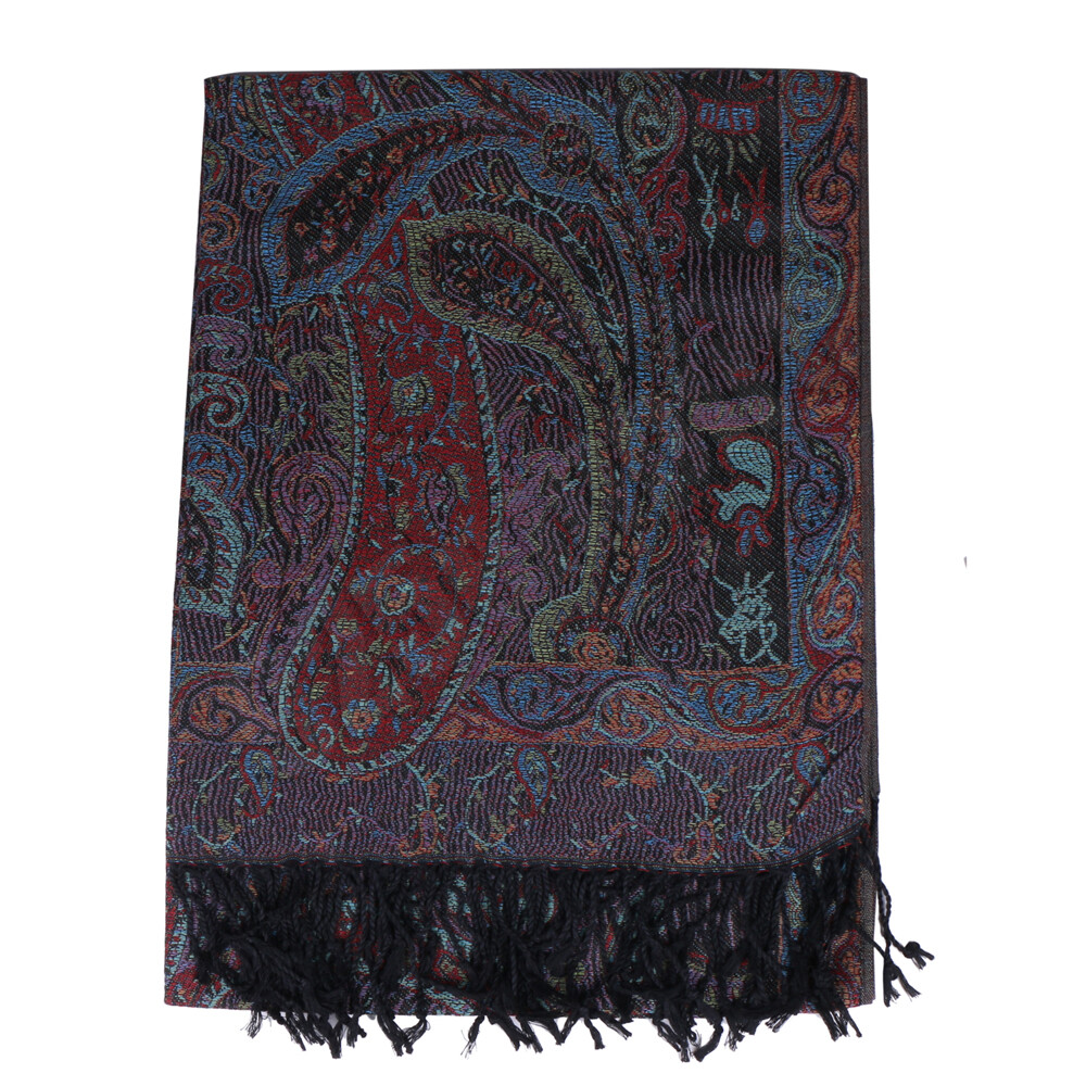 Women’s Paisley Pattern Pashmina Shawl Scarf Colorful Luxury Wrap