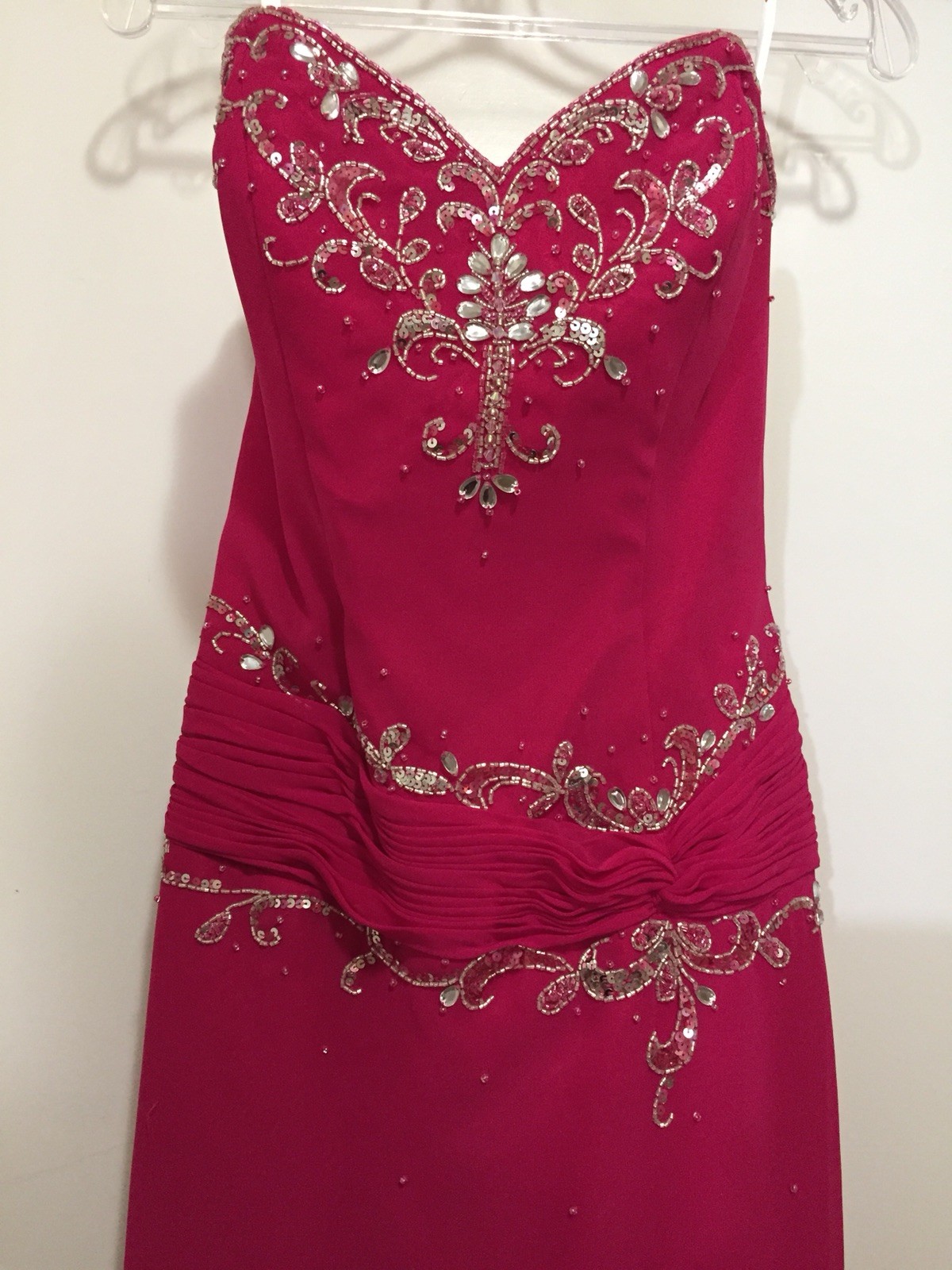 Pink dress size 8 Prom Formal dress Long (Returns accepted).