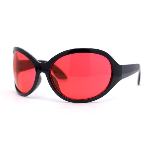 Women’s Designer Sunglasses Oversized Wrap Around Butterfly Shield Shades UV400
