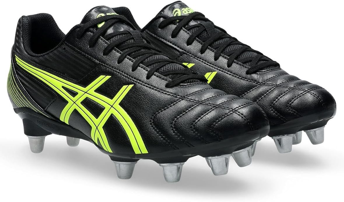 ASICS Rugby Shoes LETHAL TACKLE 1111A263-001 Black/Safety Yellow