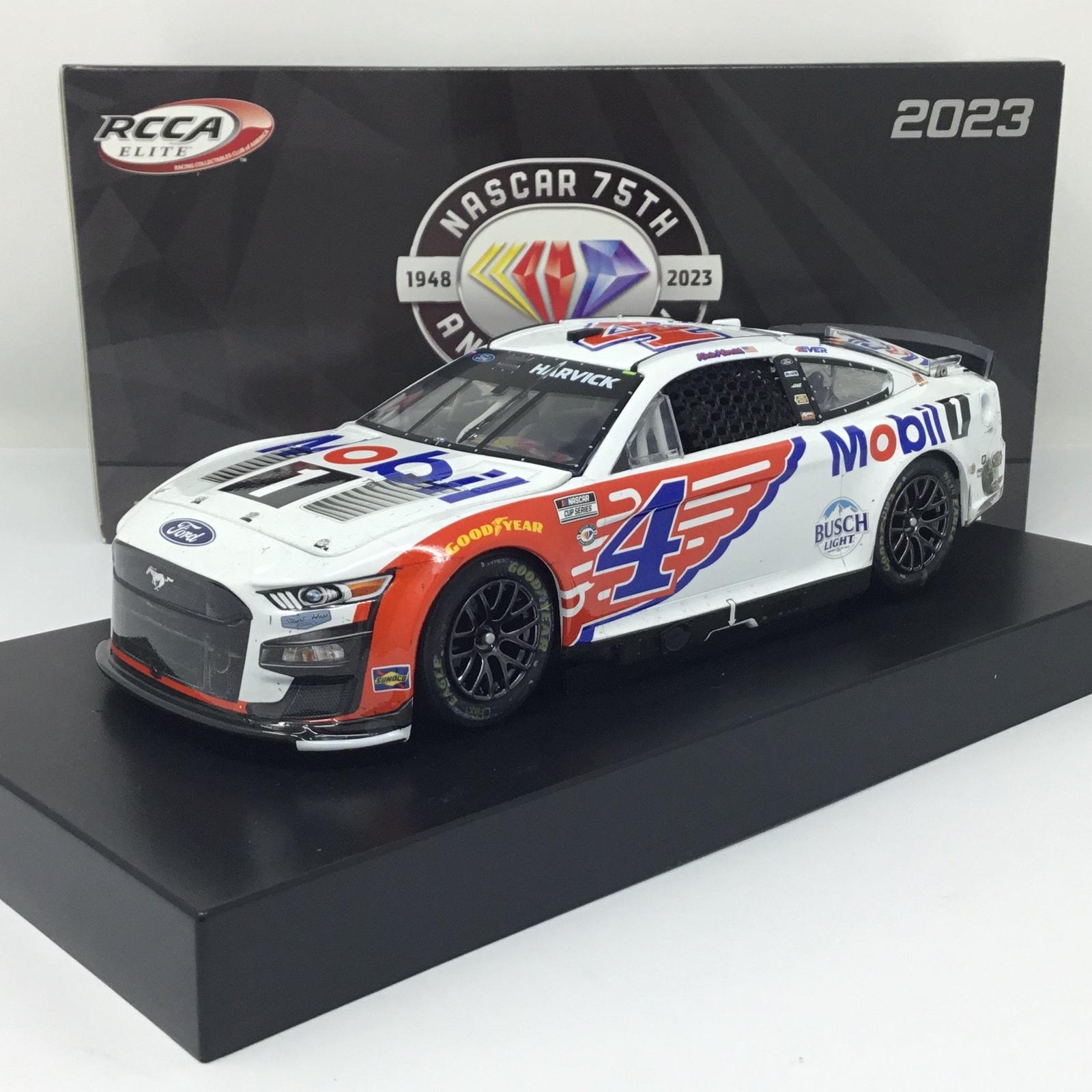Kevin Harvick 2023 Mobil 1 Wings Indy Raced Version 1:24 Elite Diecast