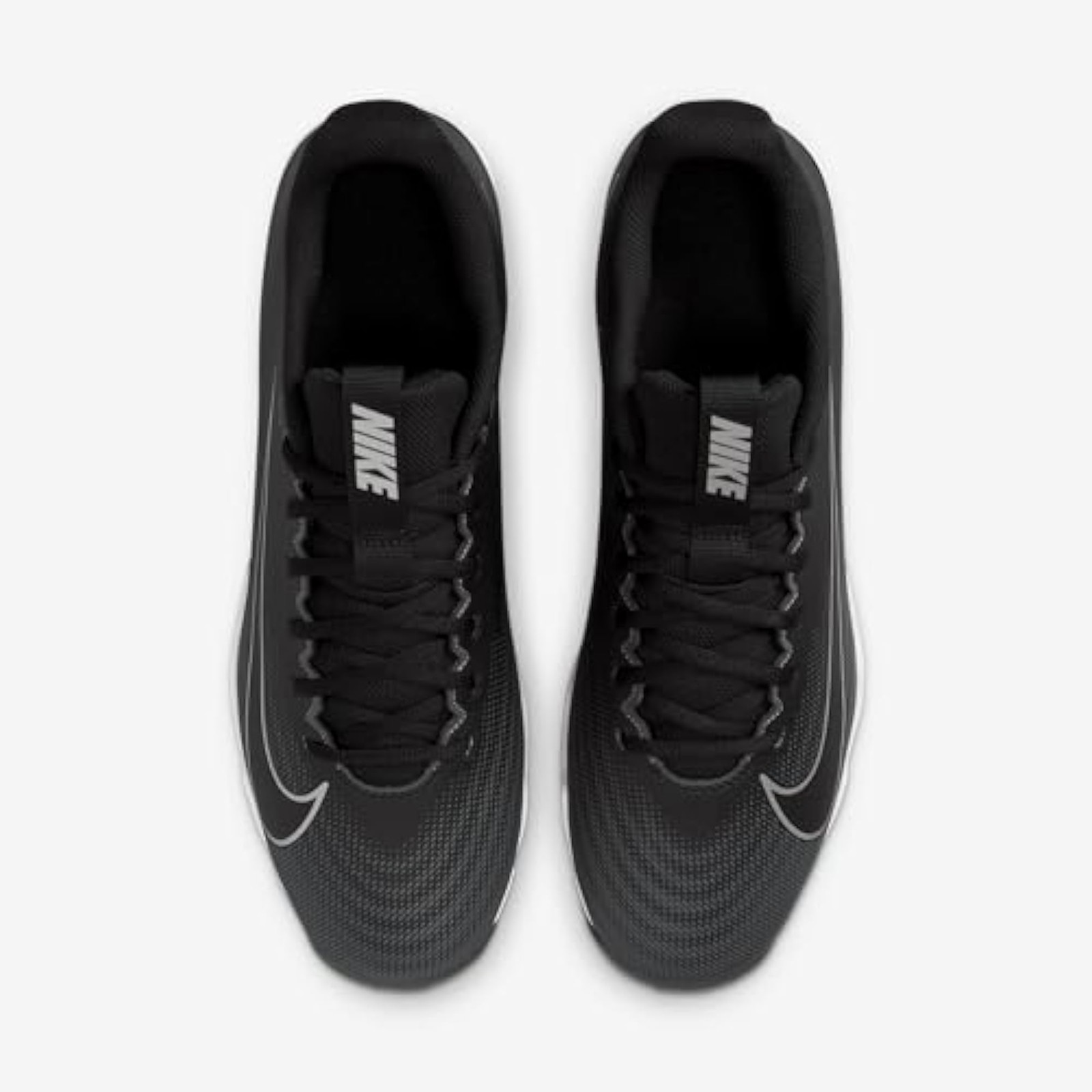 Nike Vapor Shark 3 Football Cleats (FB3304-002, Black/Dark Grey/White/Black) Siz