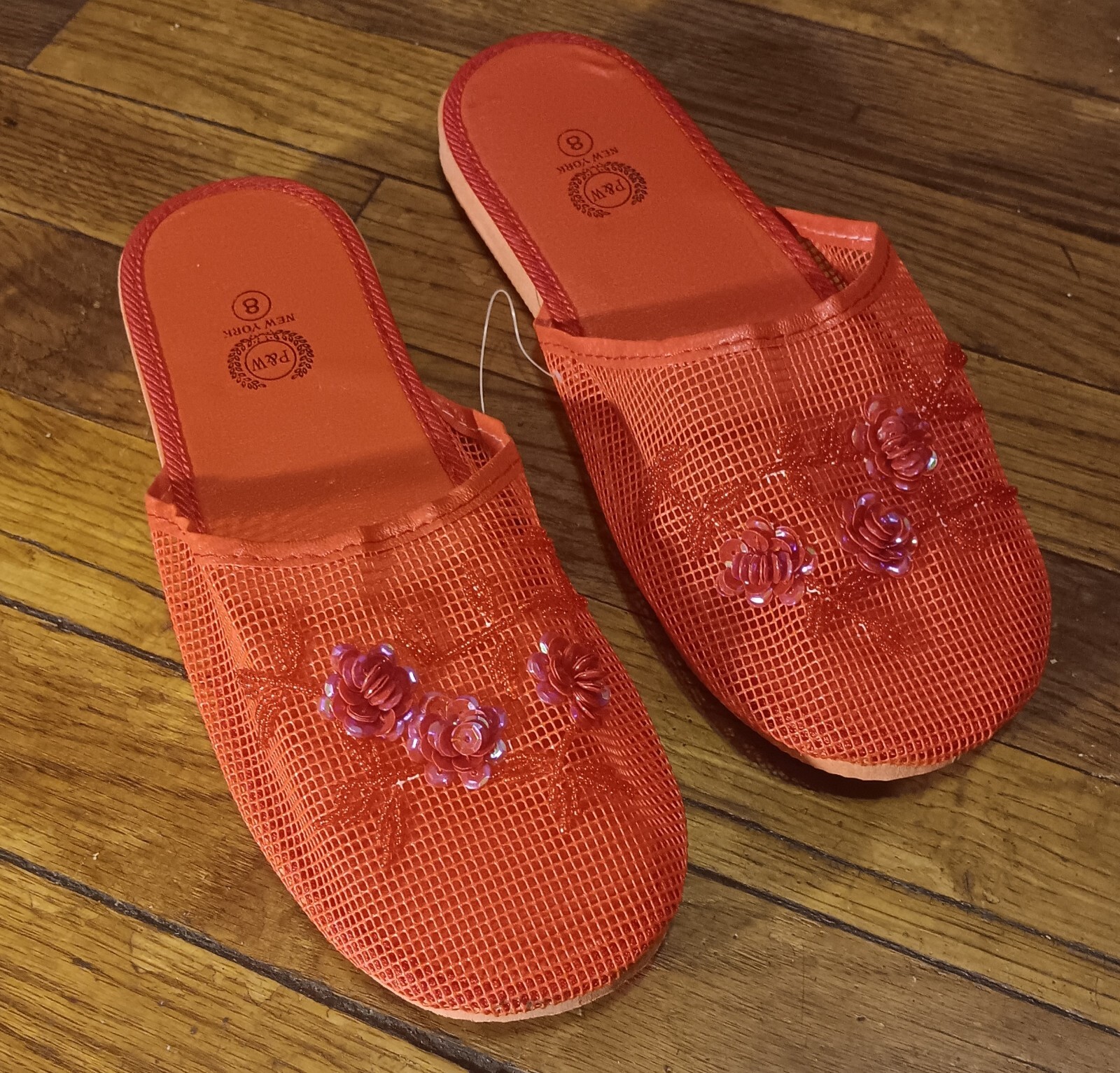 New Women’s Mesh Sequin Comfort Slippers in 13 Colors