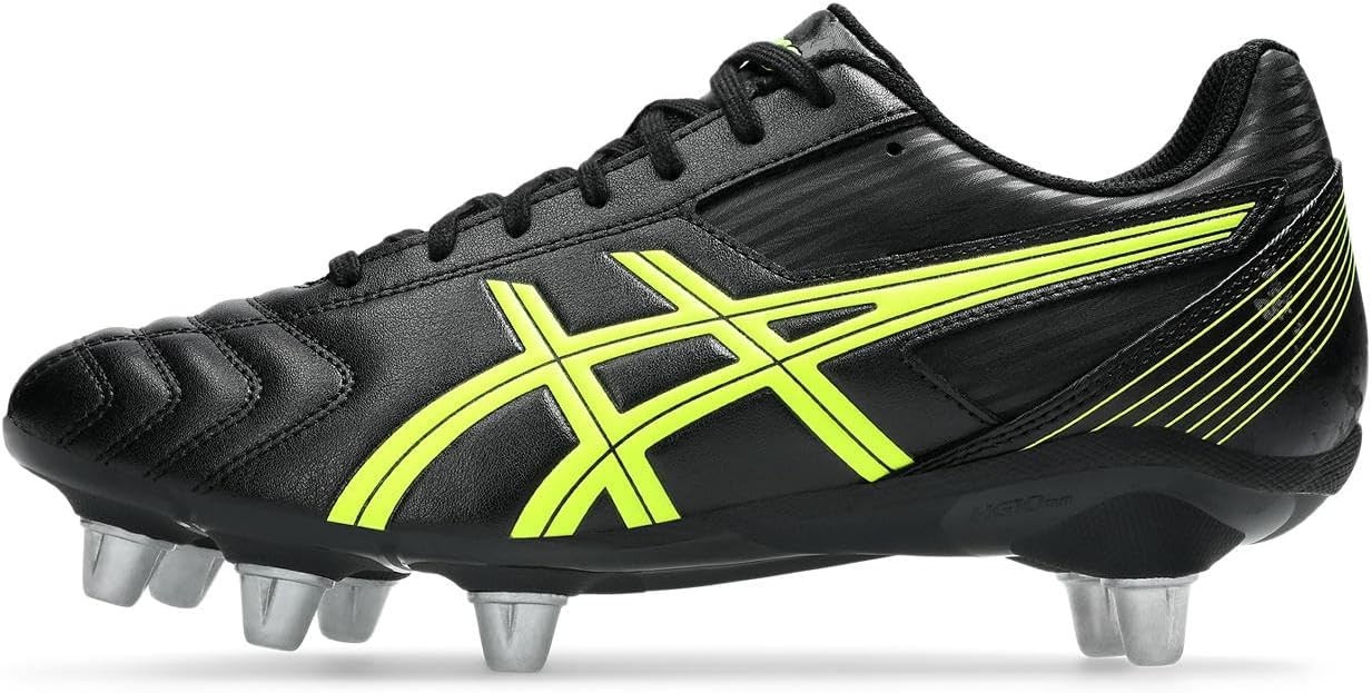 ASICS Rugby Shoes LETHAL TACKLE 1111A263-001 Black/Safety Yellow