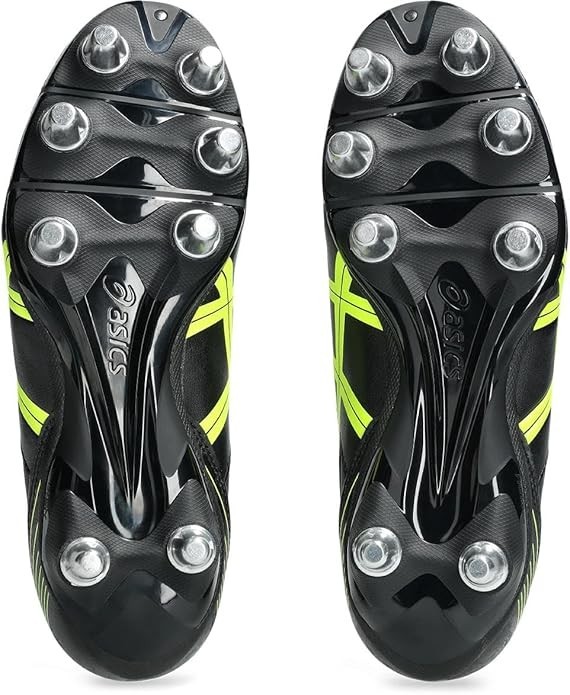 ASICS Rugby Shoes LETHAL TACKLE 1111A263-001 Black/Safety Yellow
