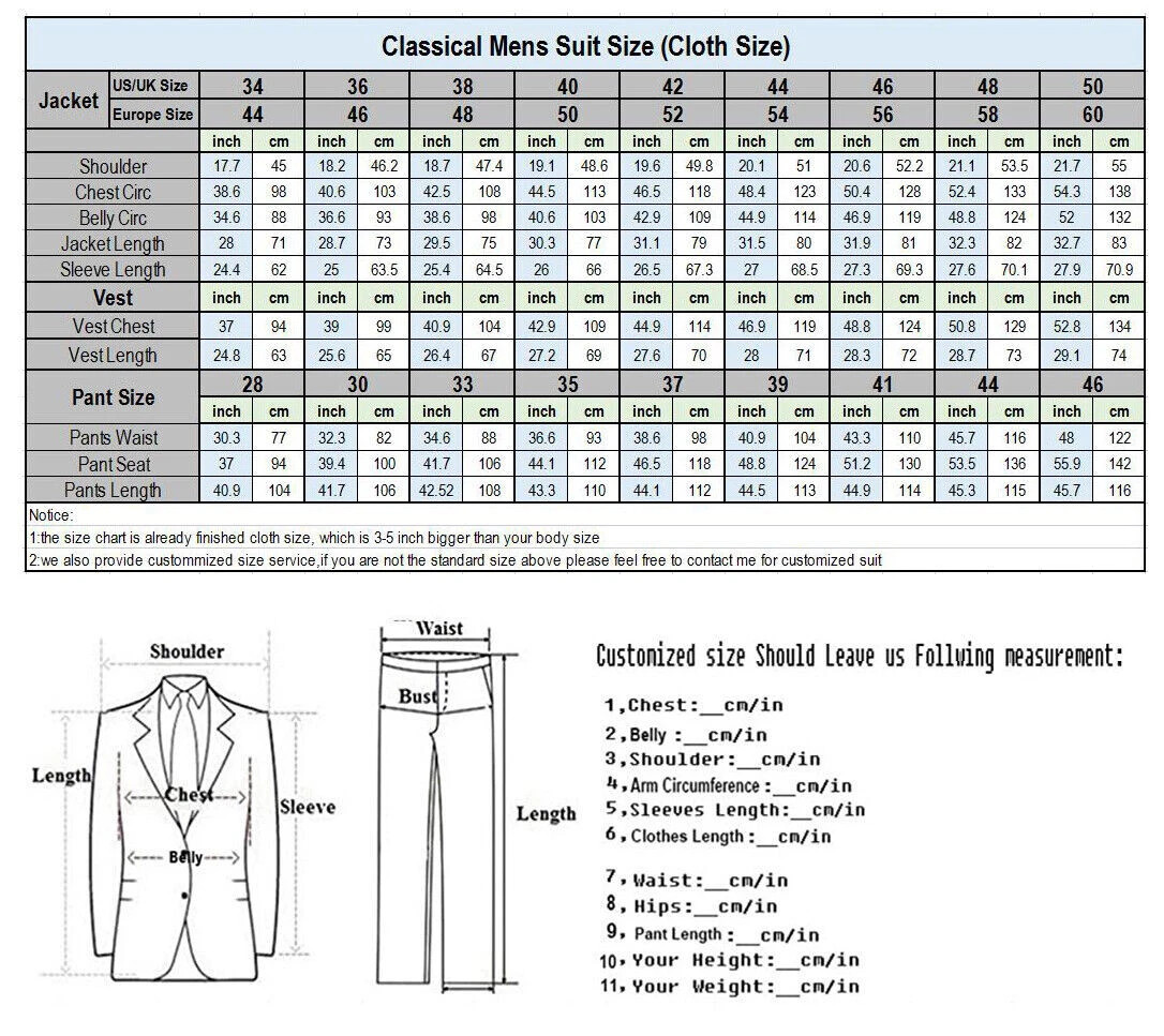 Mens White Purple 3 Piece Suit Blazer Vest Pants Wedding Groom Prom Formal Wear