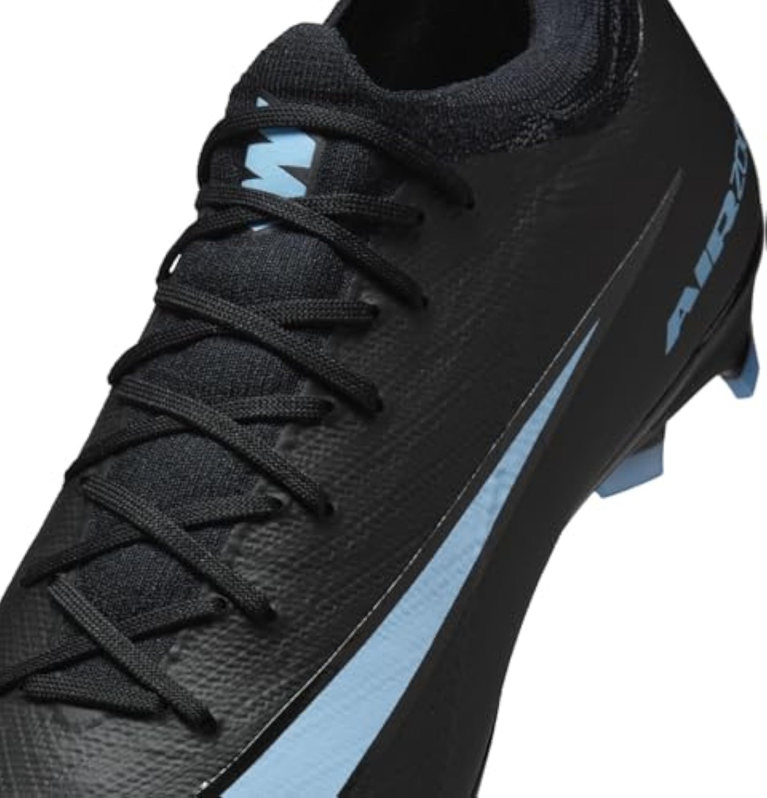 Nike Mercurial Vapor 16 Pro Firm-Ground Low-Top Soccer Cleats (Black/Ice Blue) S