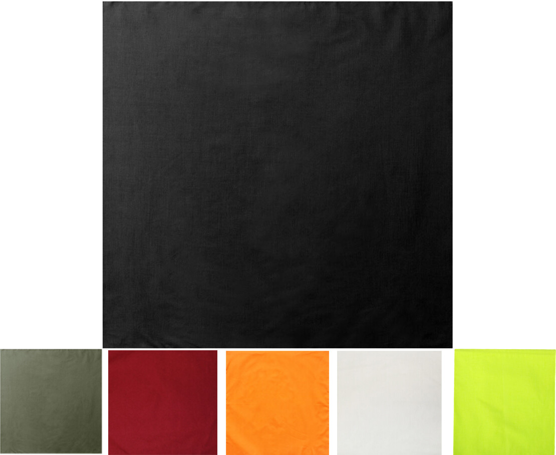 Jumbo Solid Bandana Plain Cotton Extra Large Do Rag Headwrap Face Cover 27″