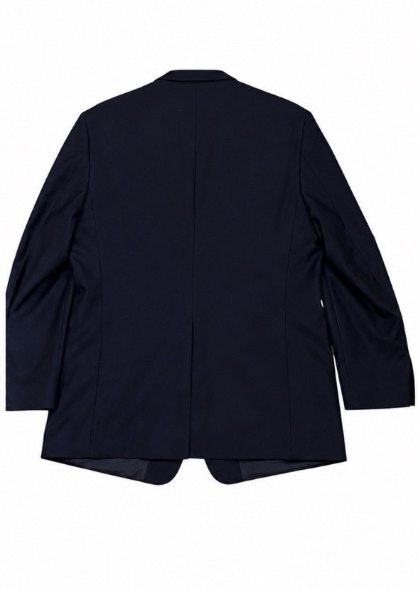Lauren Ralph Lauren Mens Navy Blazer Gold Buttons Wool Sport Coat 46R
